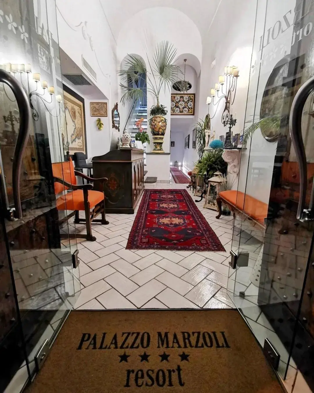 Lobby or reception in Palazzo Marzoli charme Resort - Small Luxury Hotel Lobby or reception in Palazzo Marzoli charme Resort - Small Luxury Hotel