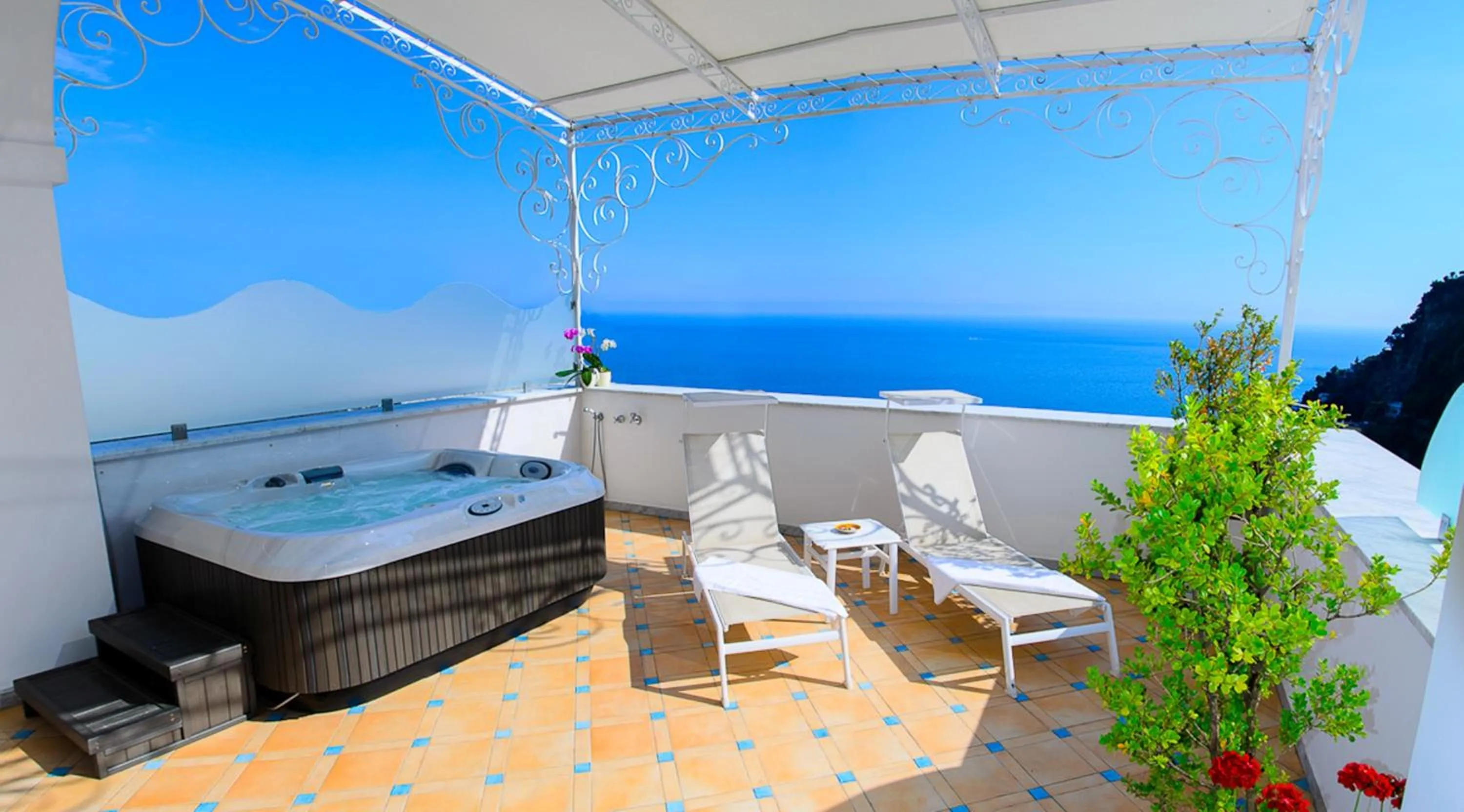 Balcony/Terrace in Palazzo Marzoli charme Resort - Small Luxury Hotel