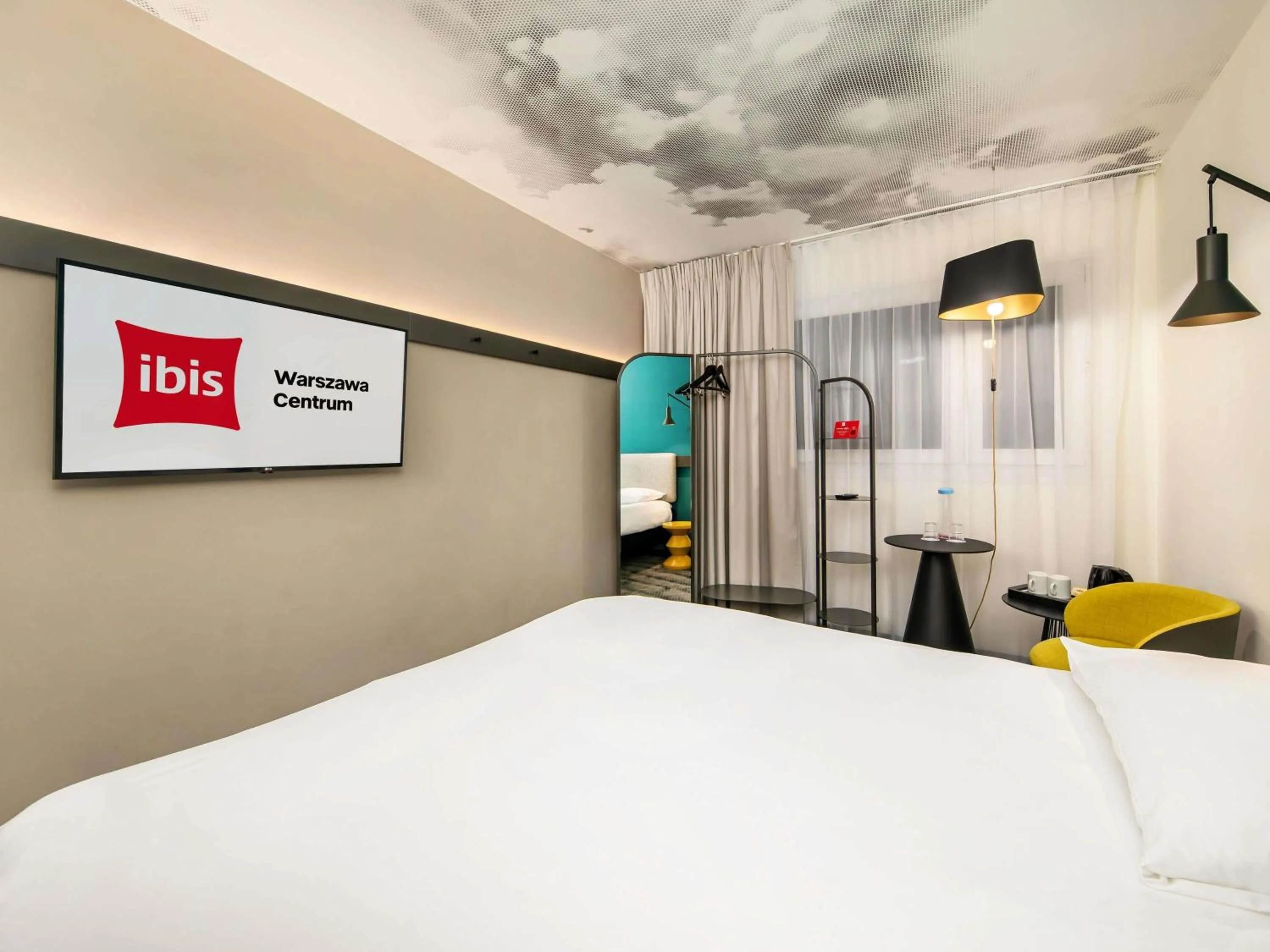 Bedroom, Bed in ibis Warszawa Centrum
