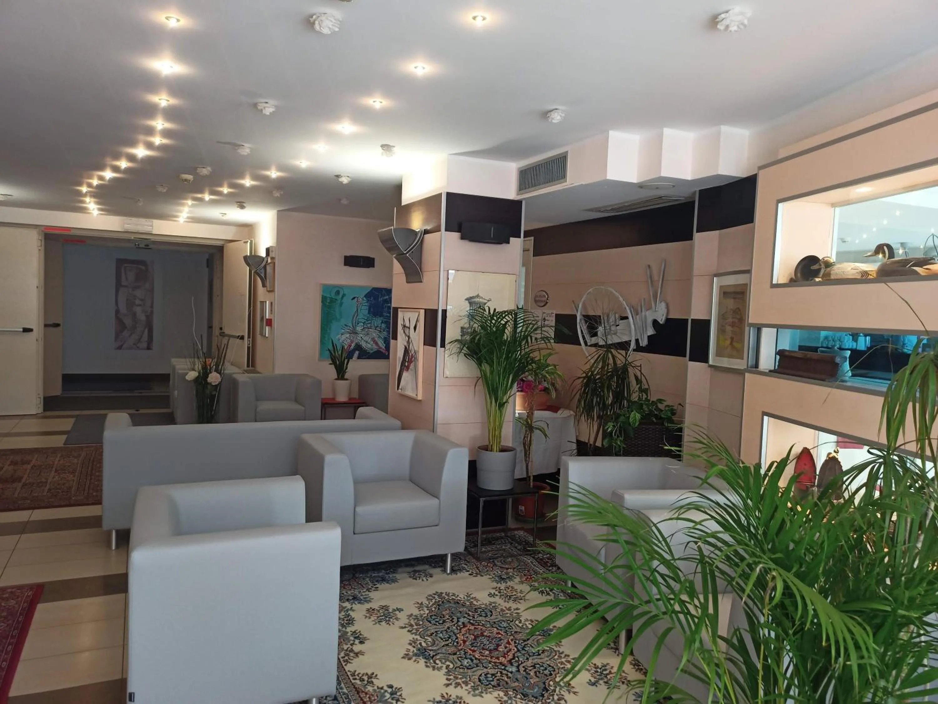 Lobby or reception in Hotel Residence Sanremo