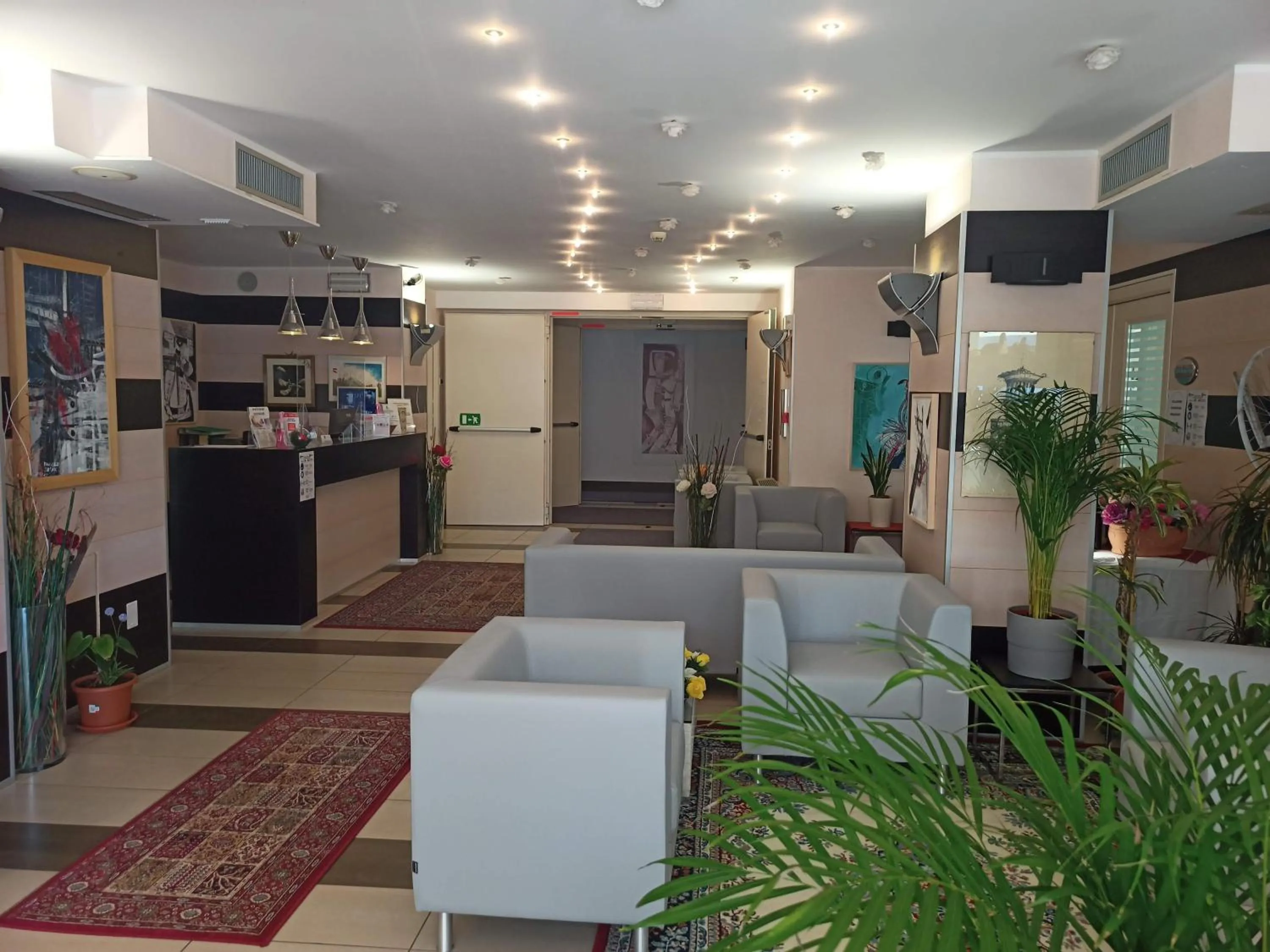 Lobby or reception in Hotel Residence Sanremo