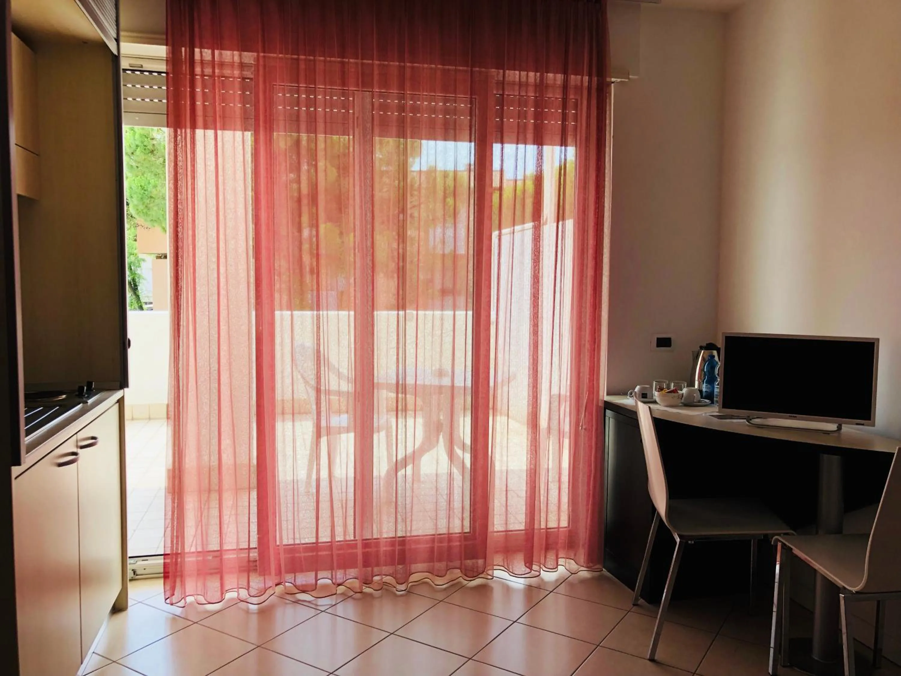 Balcony/Terrace in Hotel Residence Sanremo