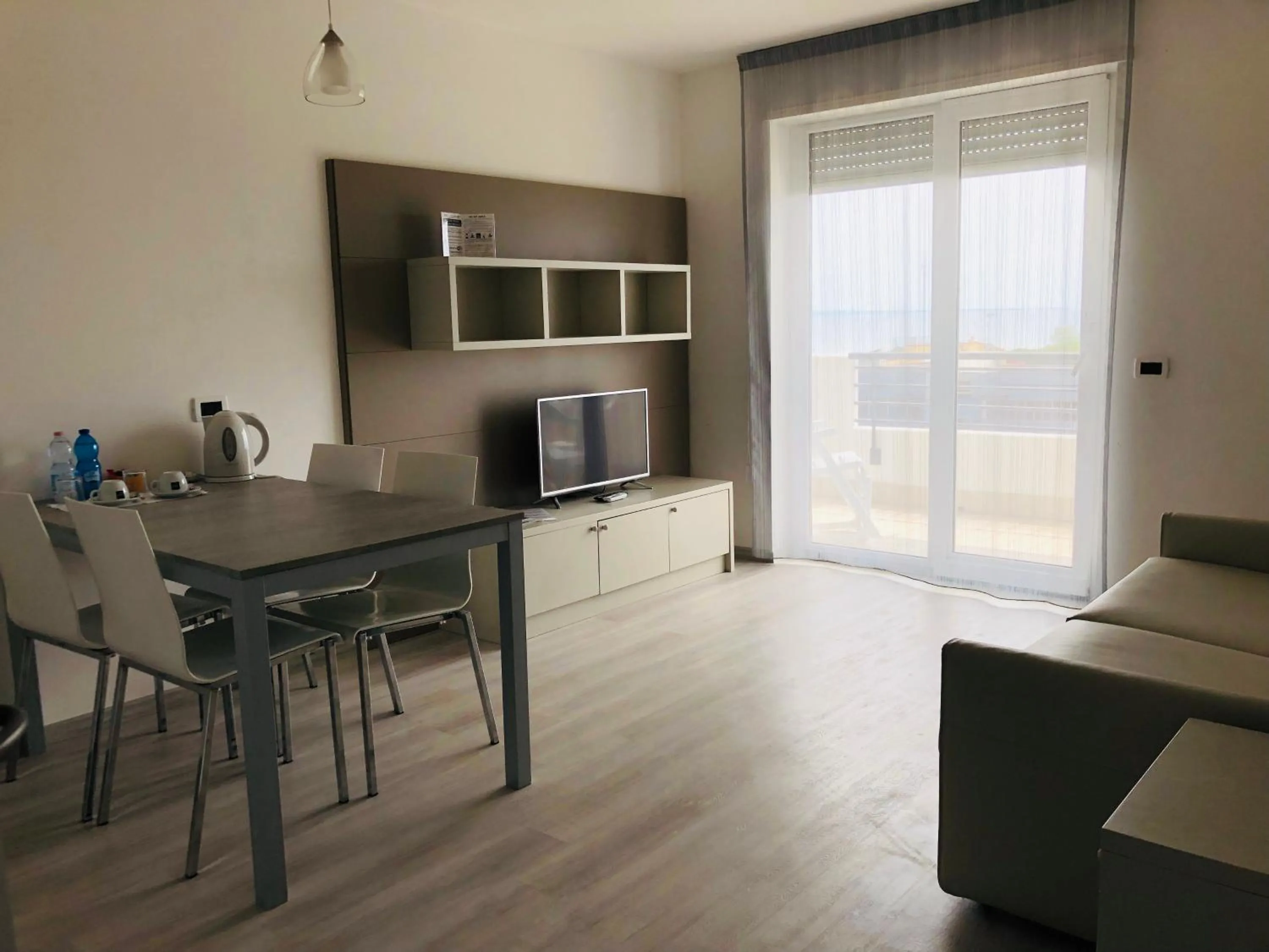 Kitchen or kitchenette in Hotel Residence Sanremo