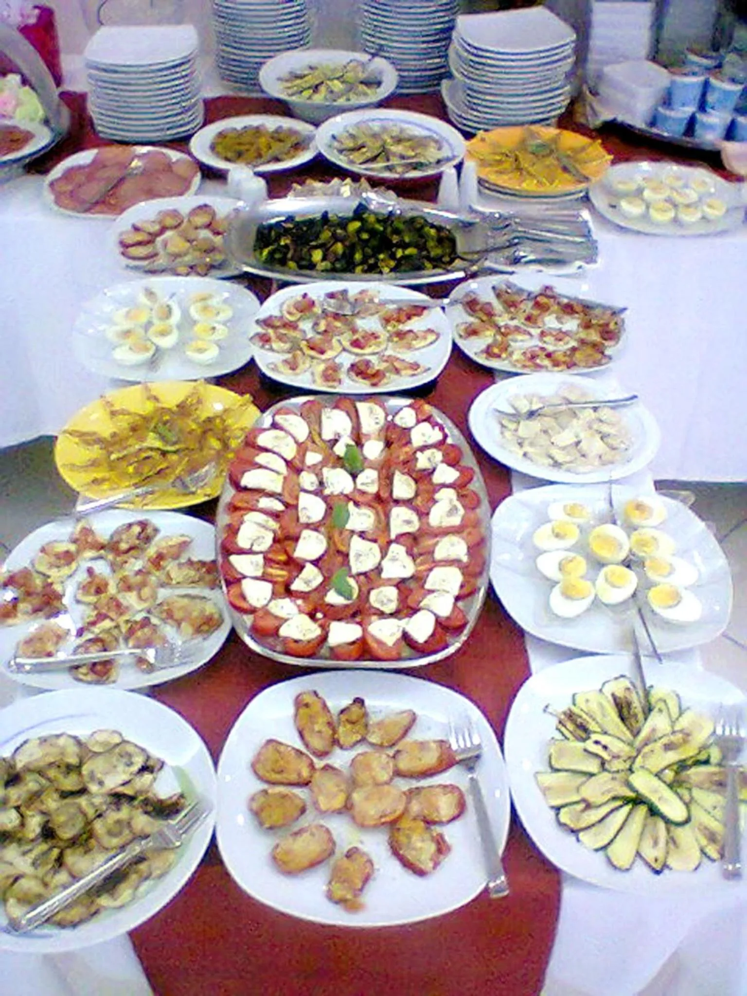 Buffet breakfast in Hotel Residence Sanremo