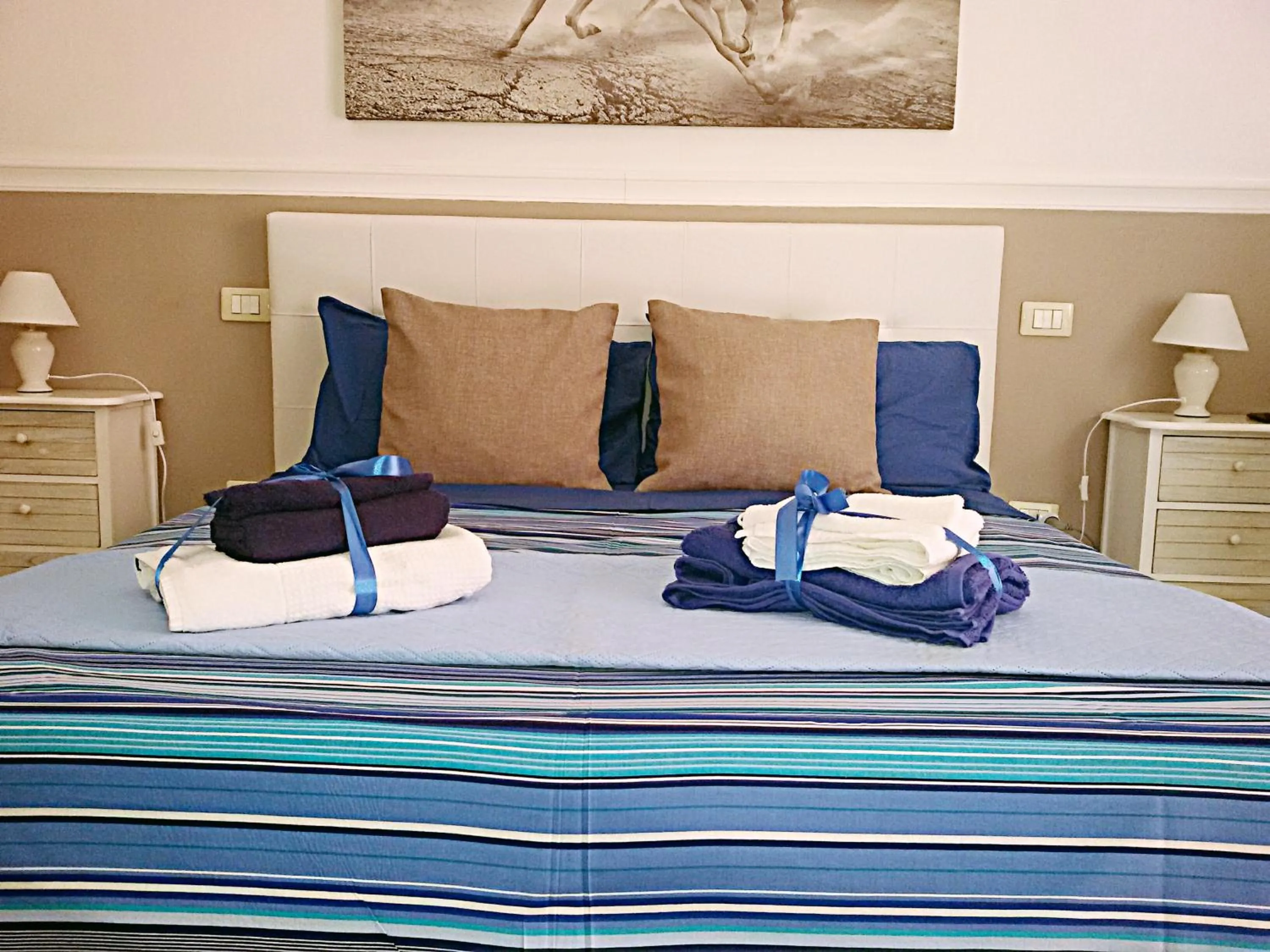 Bed in Il Casale dei Principi