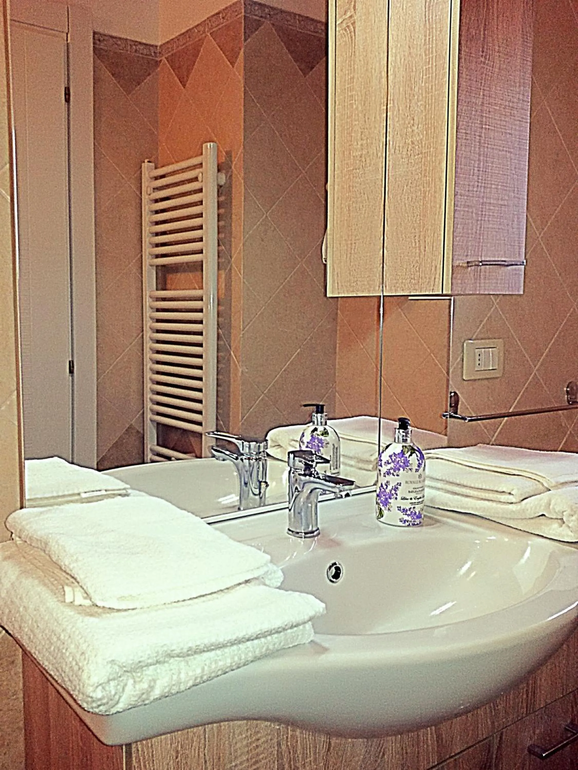 Shower in Il Casale dei Principi