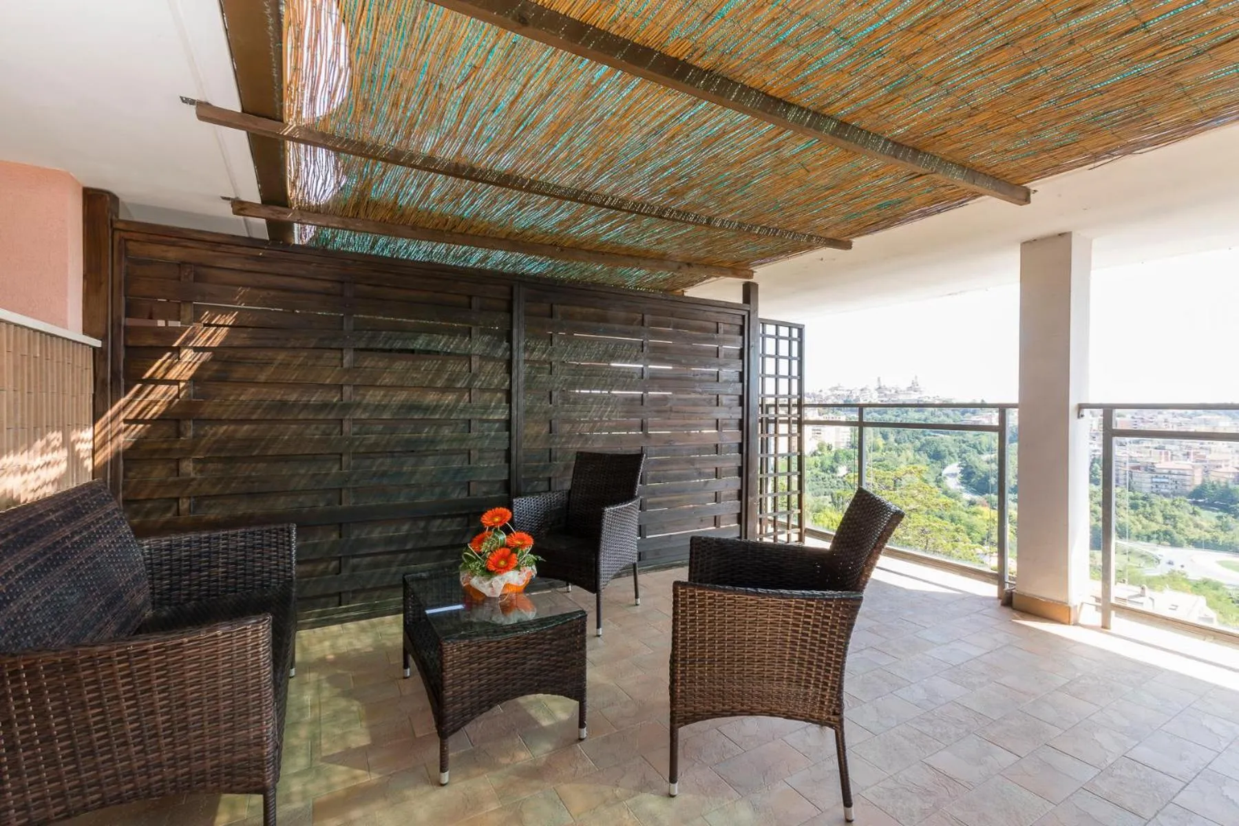 Balcony/Terrace in Best Western Hotel I Colli