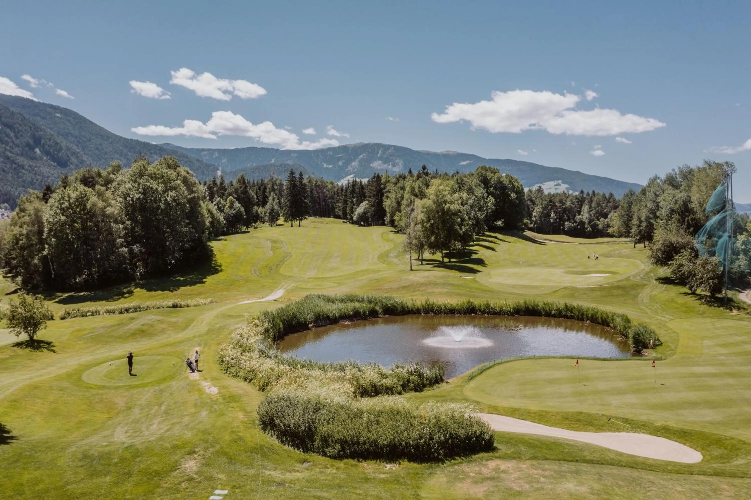 Golfcourse in HOTEL POST alpine cityflair