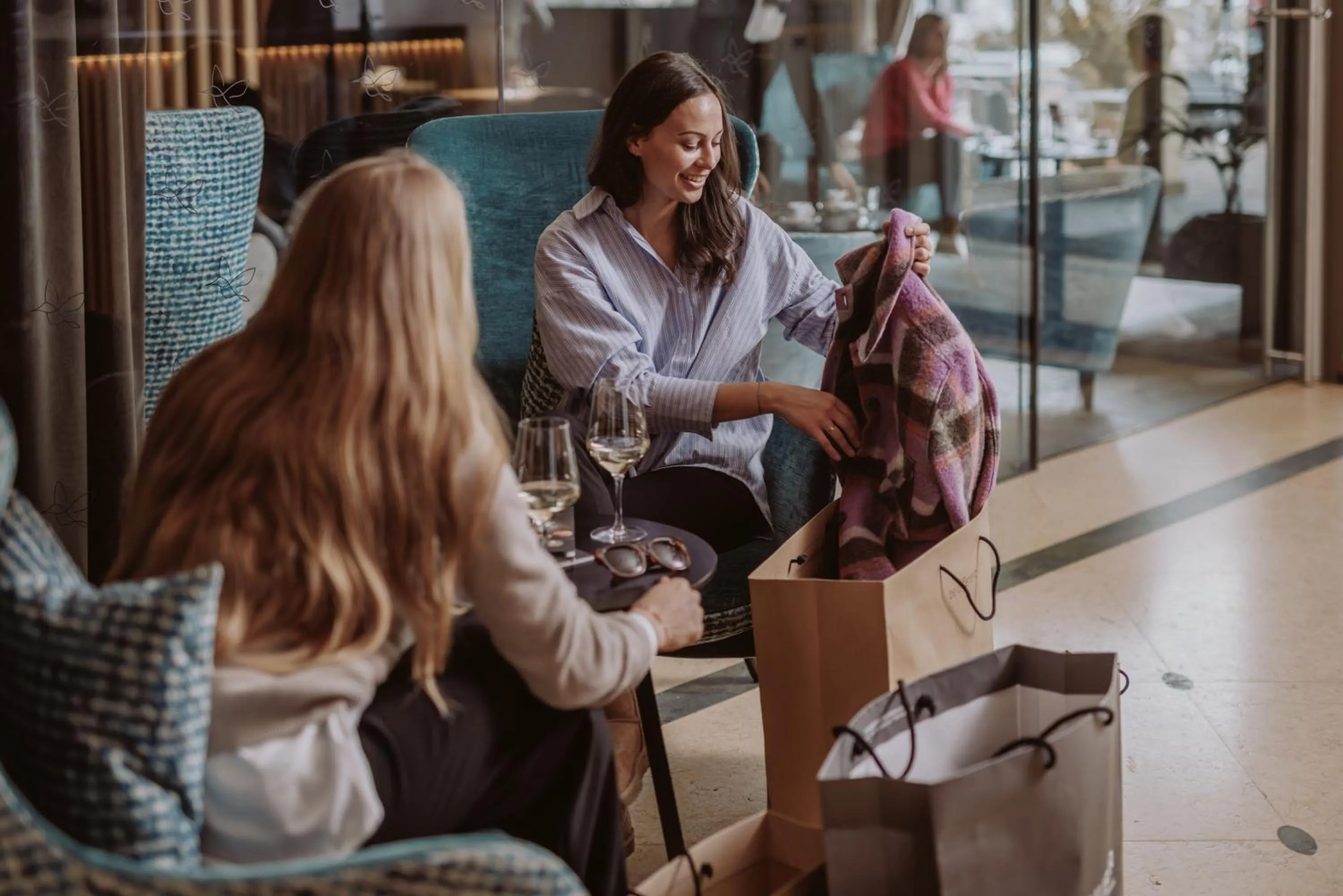 Lobby or reception in HOTEL POST alpine cityflair