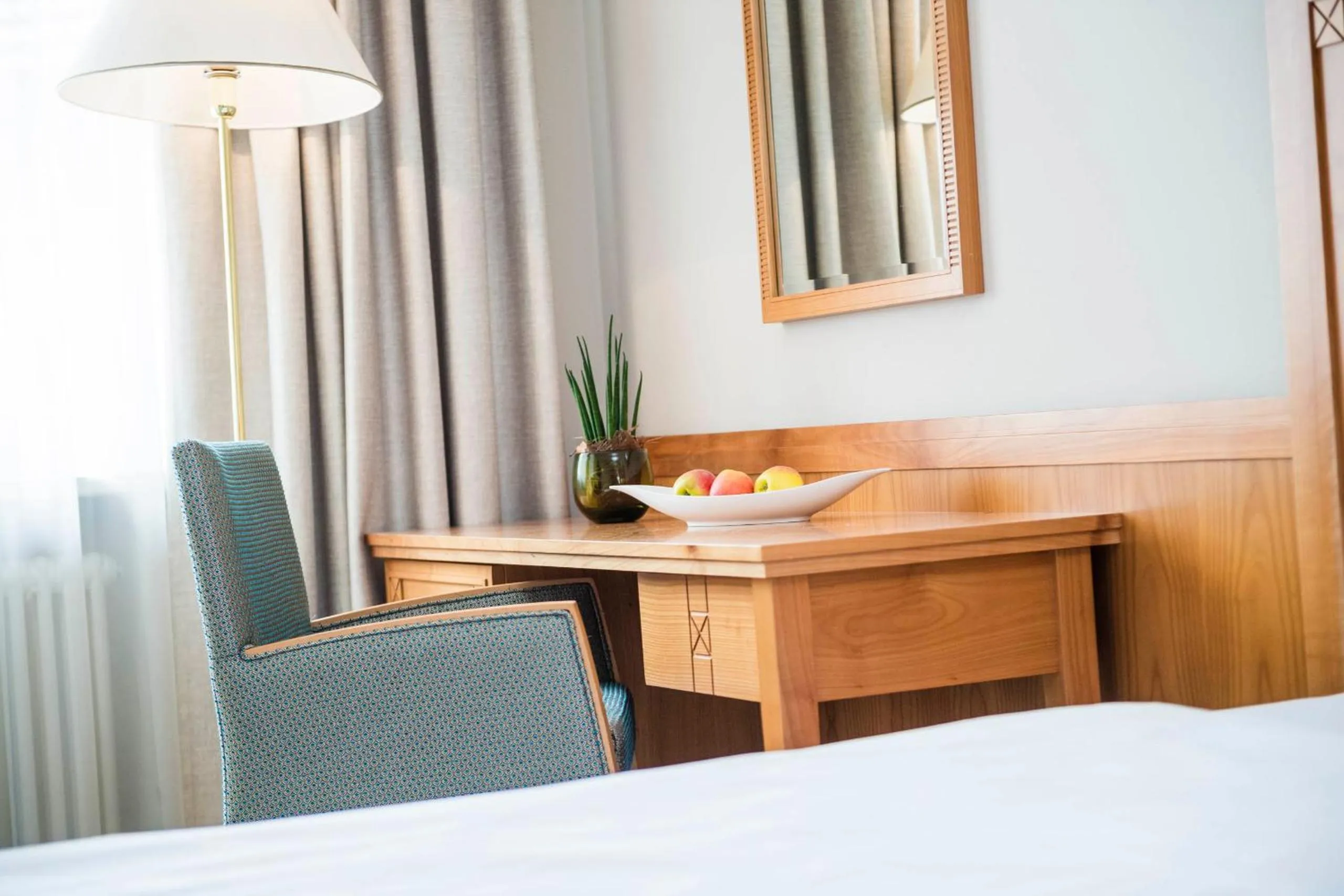 furniture, Bed in HOTEL POST alpine cityflair