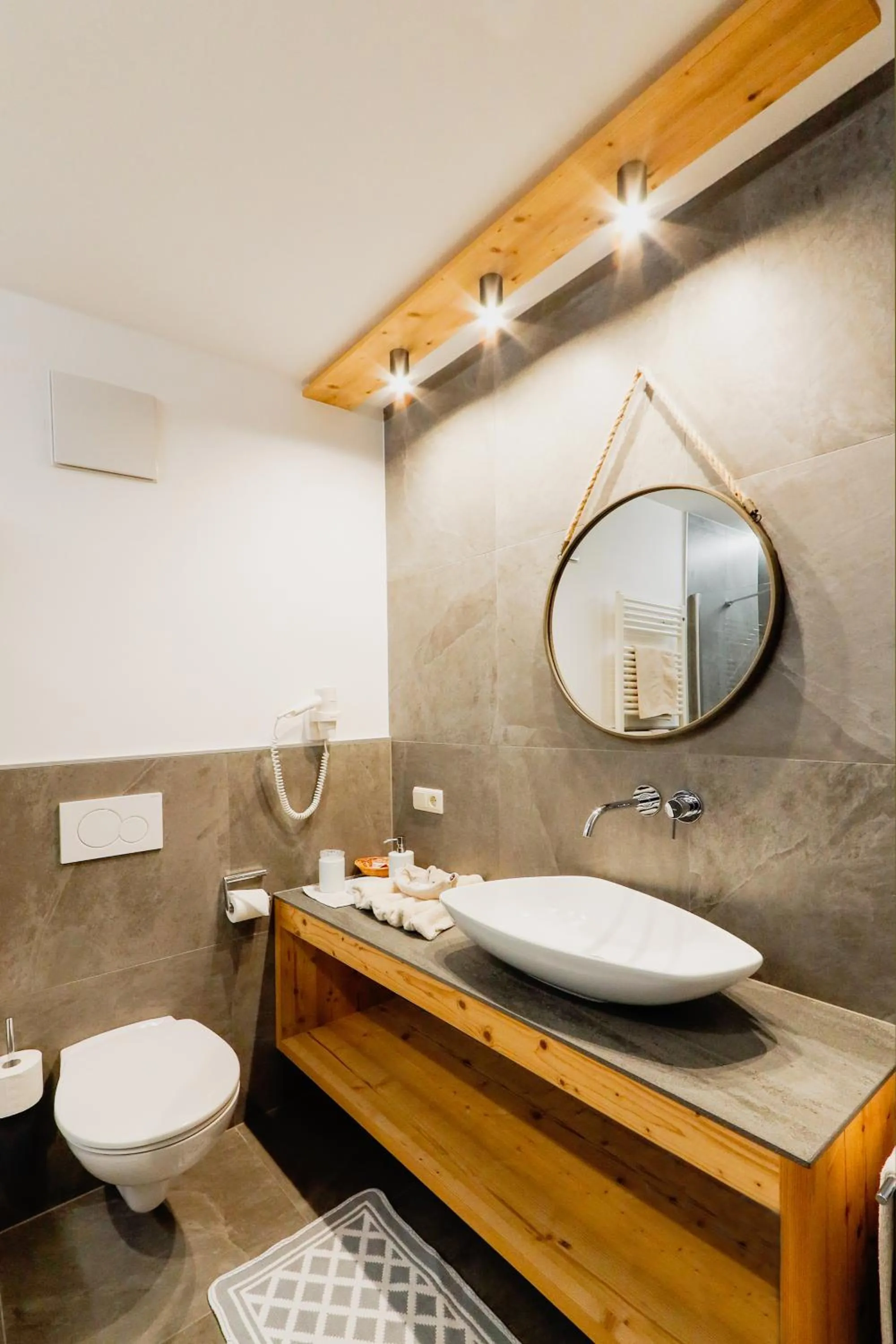 Toilet in Naturhotel Miraval