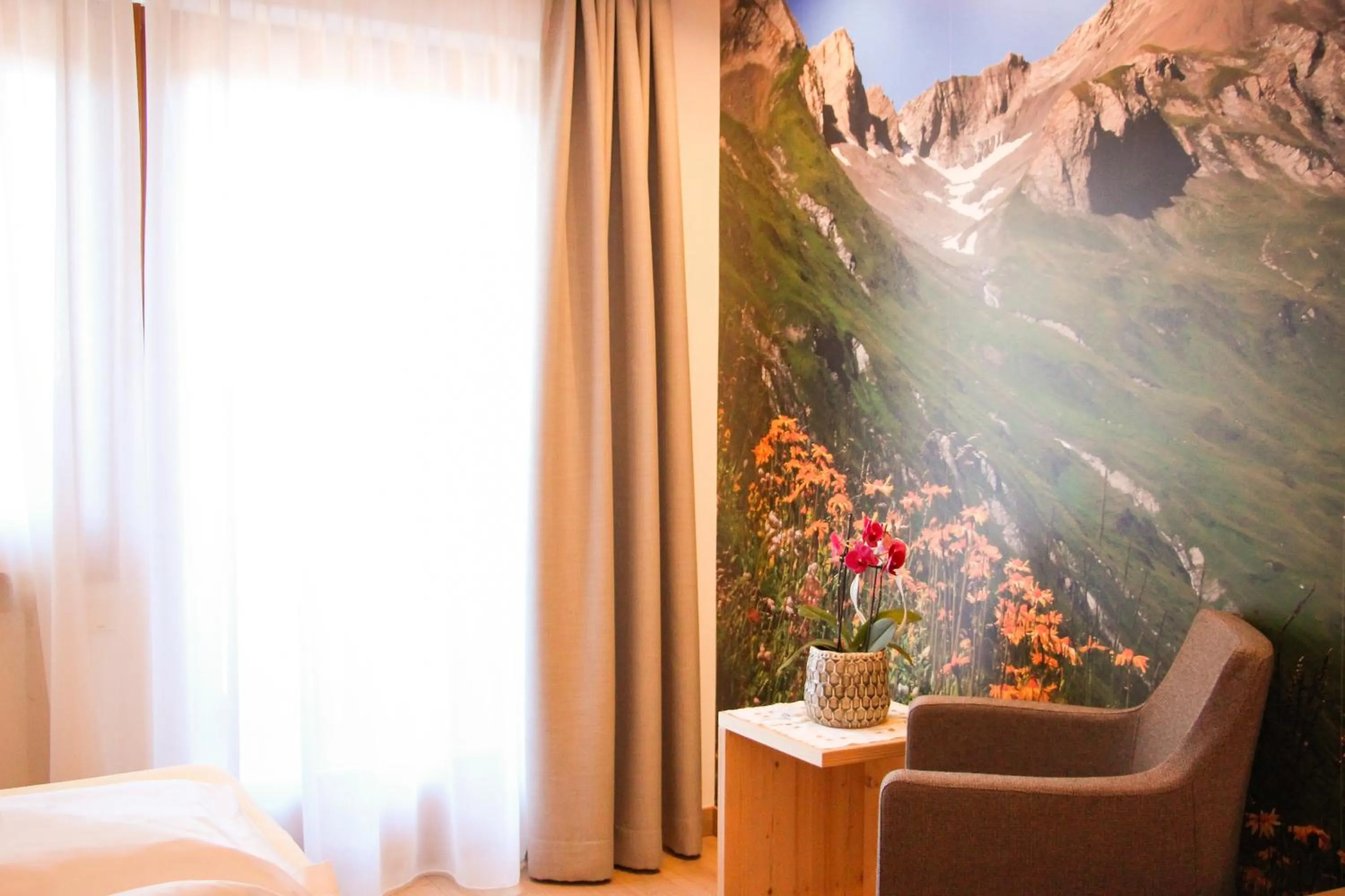 Decorative detail in Naturhotel Miraval