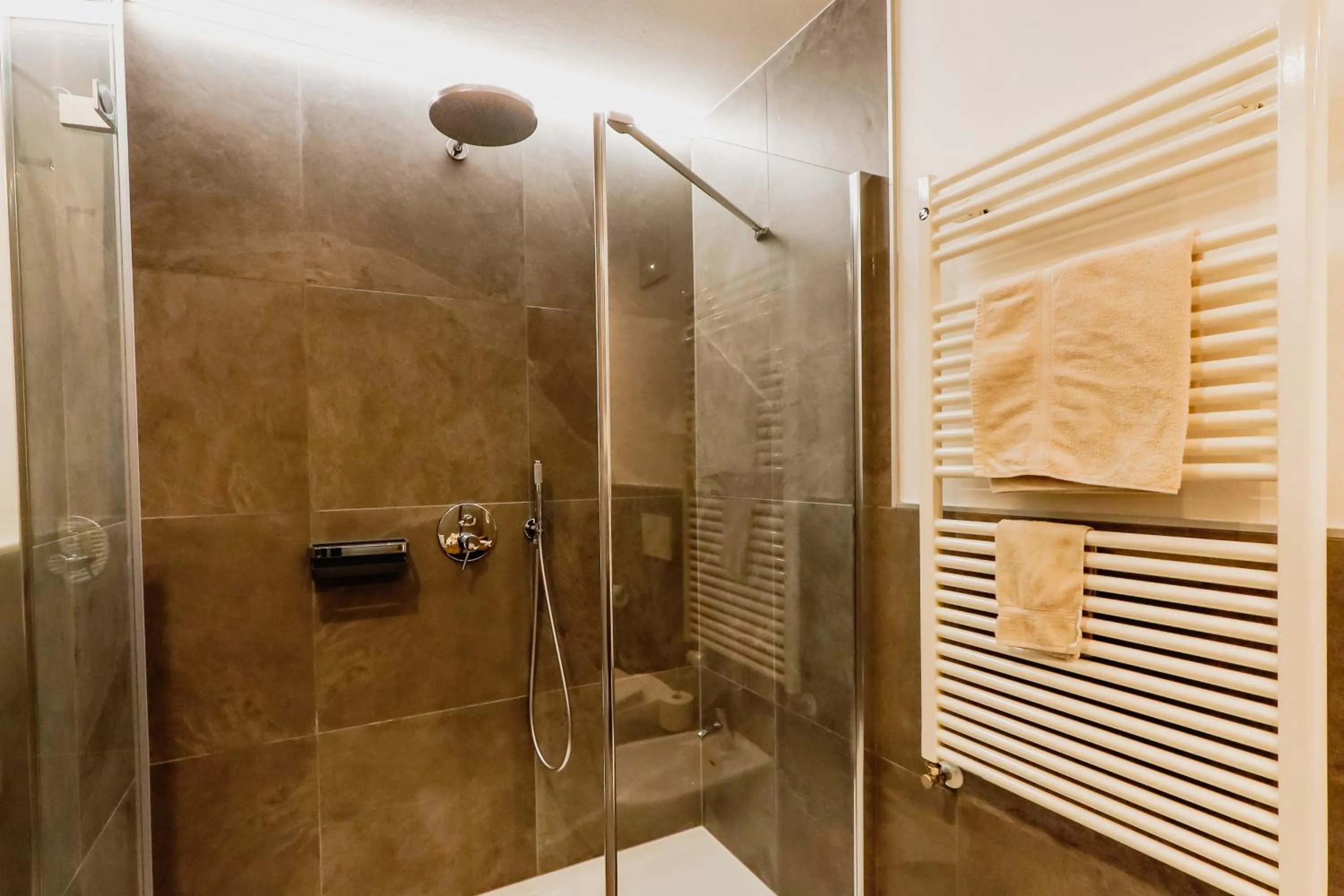 Shower in Naturhotel Miraval