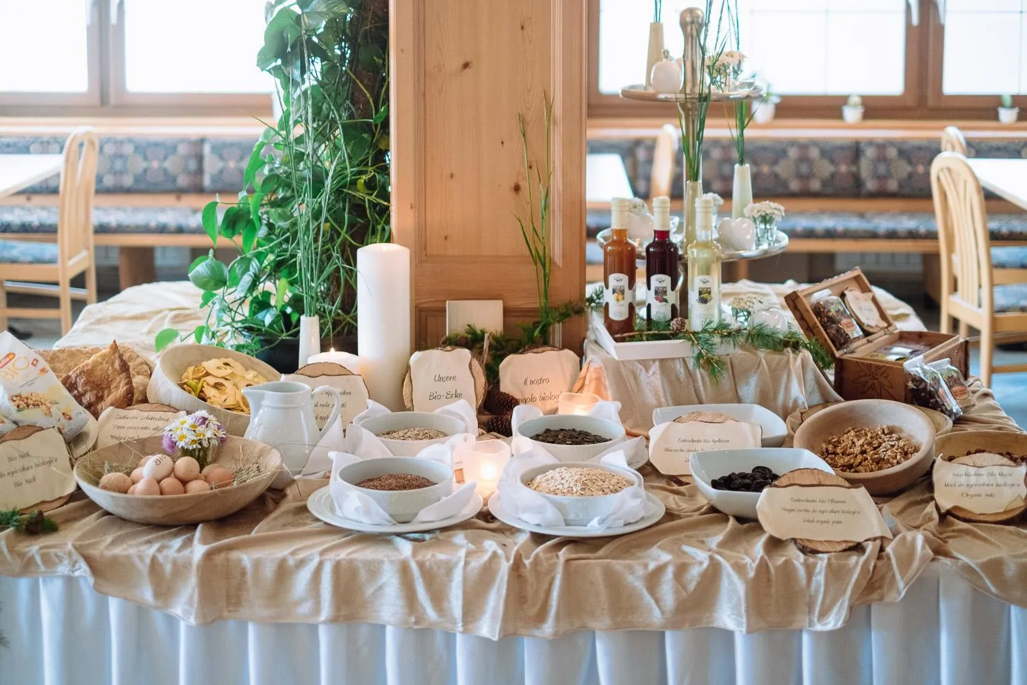 Breakfast in Naturhotel Miraval