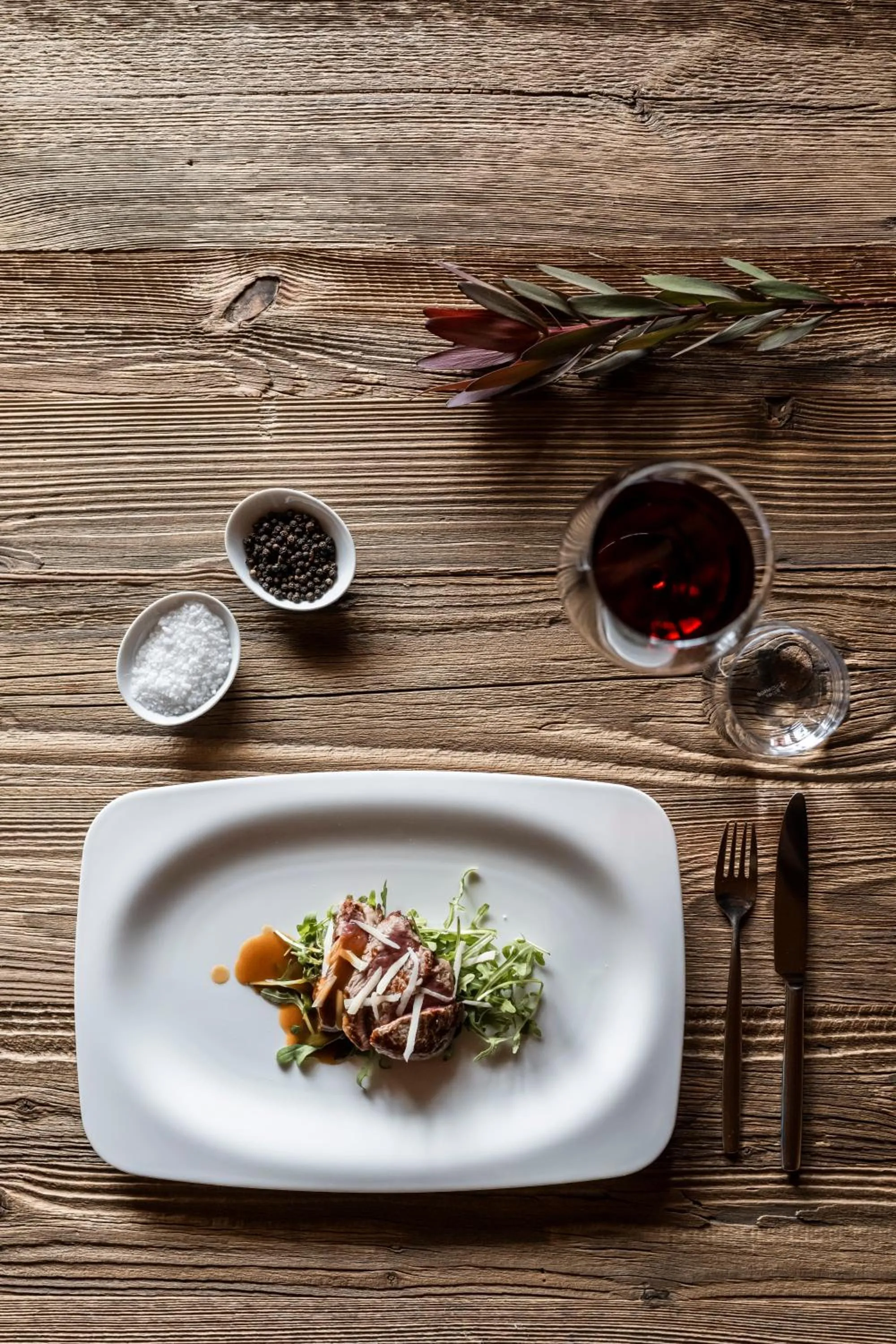 Dinner in Naturhotel Miraval