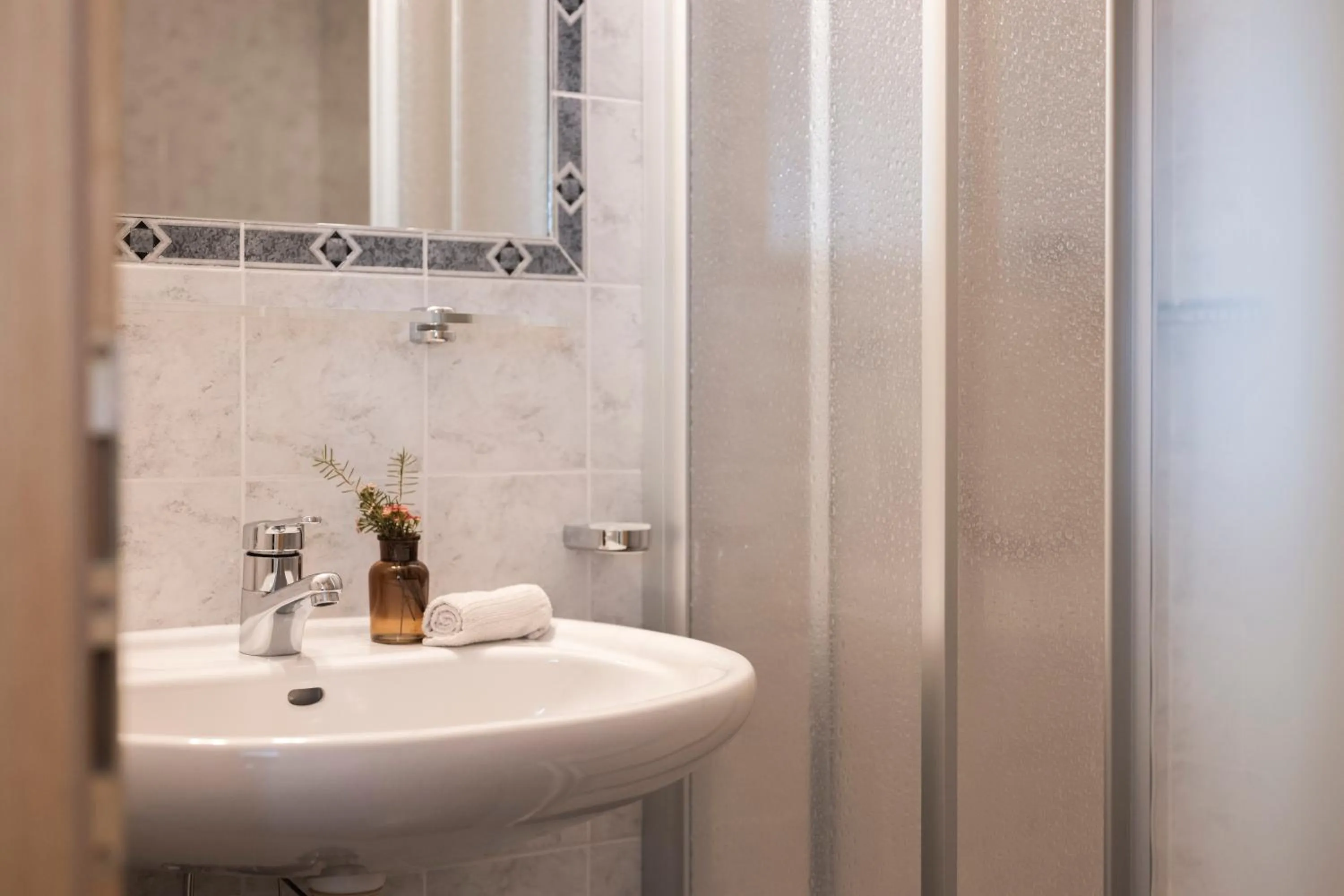 Bathroom in Naturhotel Miraval