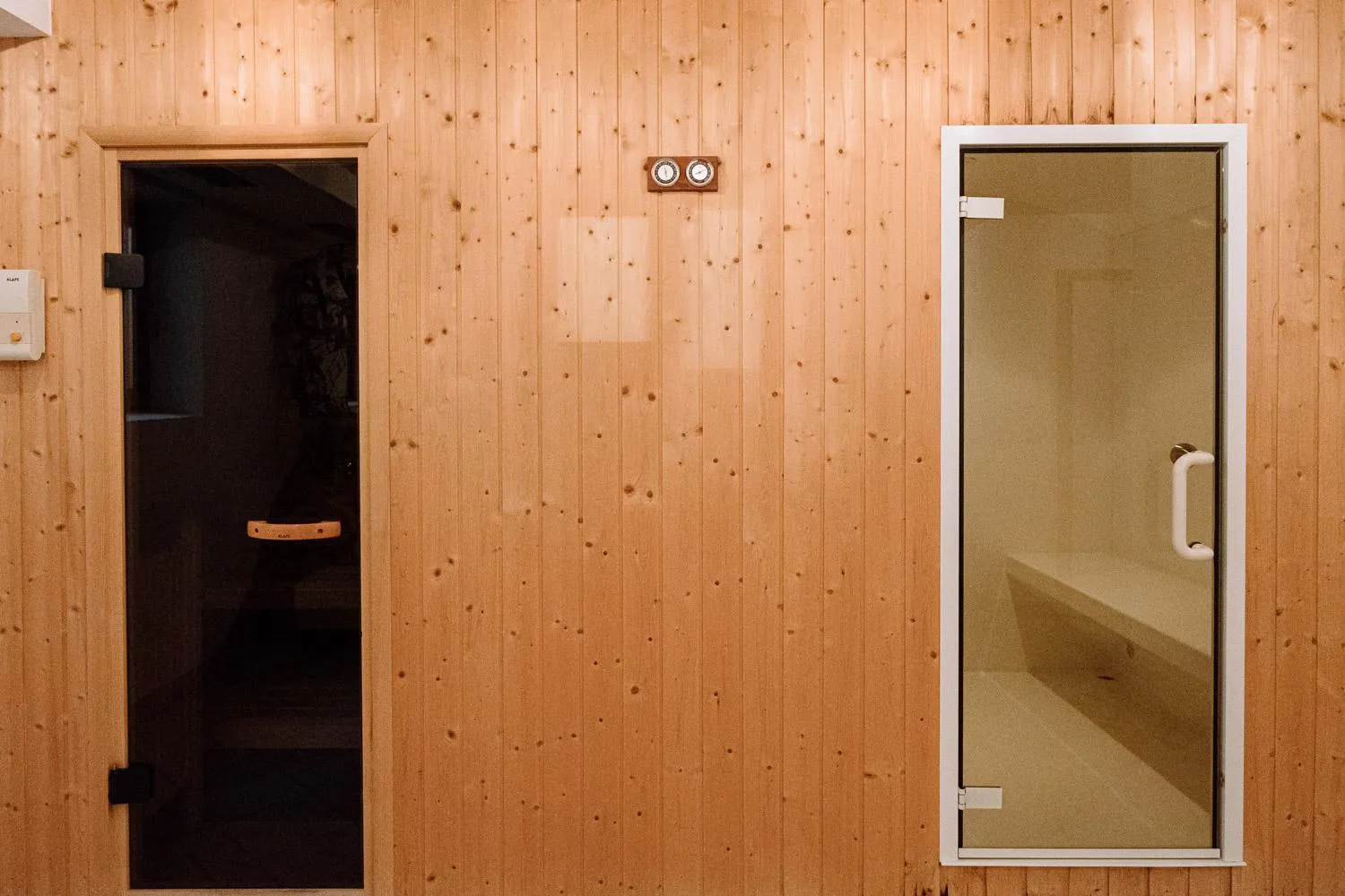 Sauna in Naturhotel Miraval