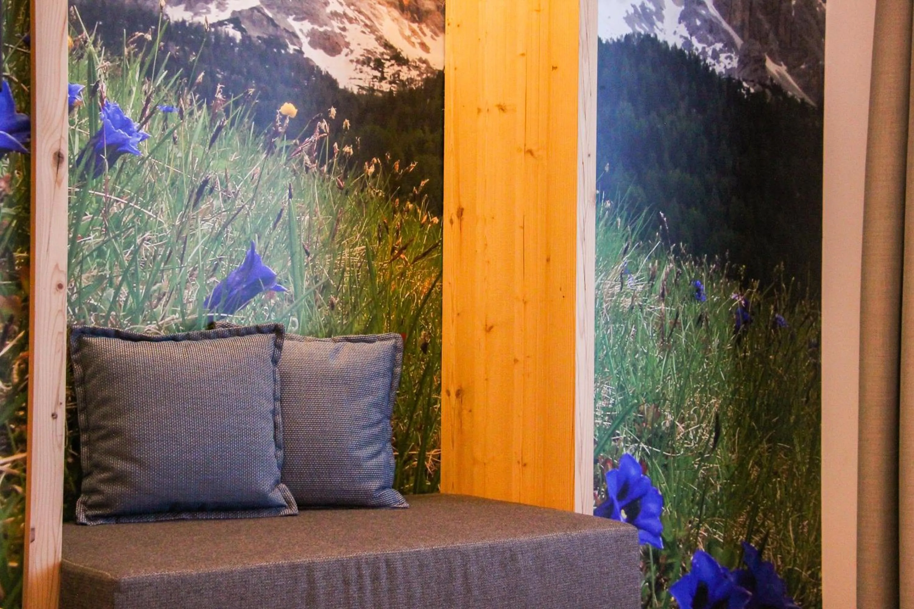 Decorative detail in Naturhotel Miraval