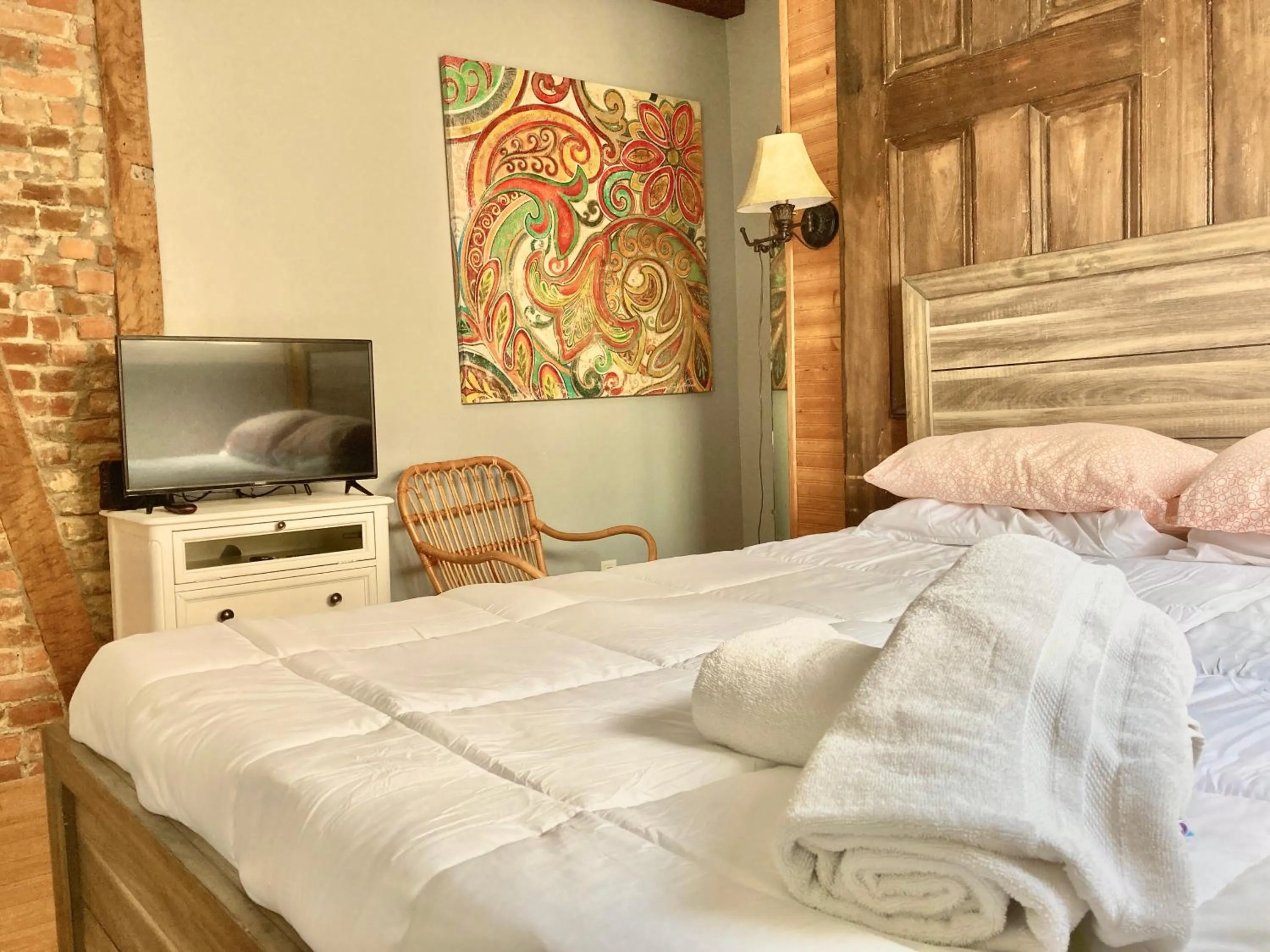 Bed in Madame Isabelle's House