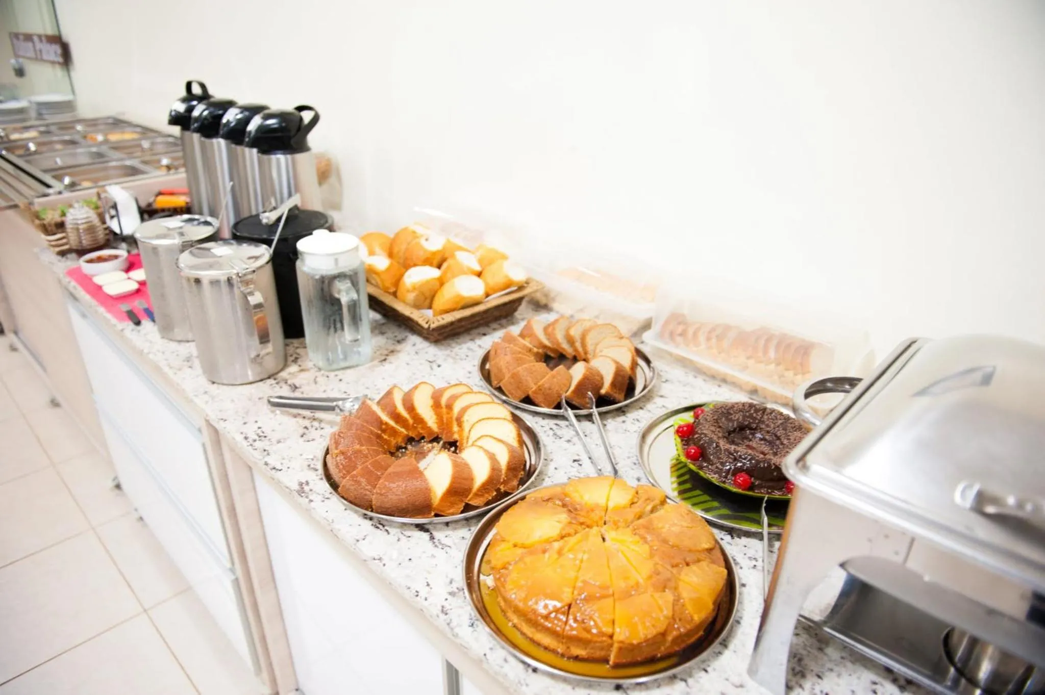 Buffet breakfast in Italian Palace Hotel