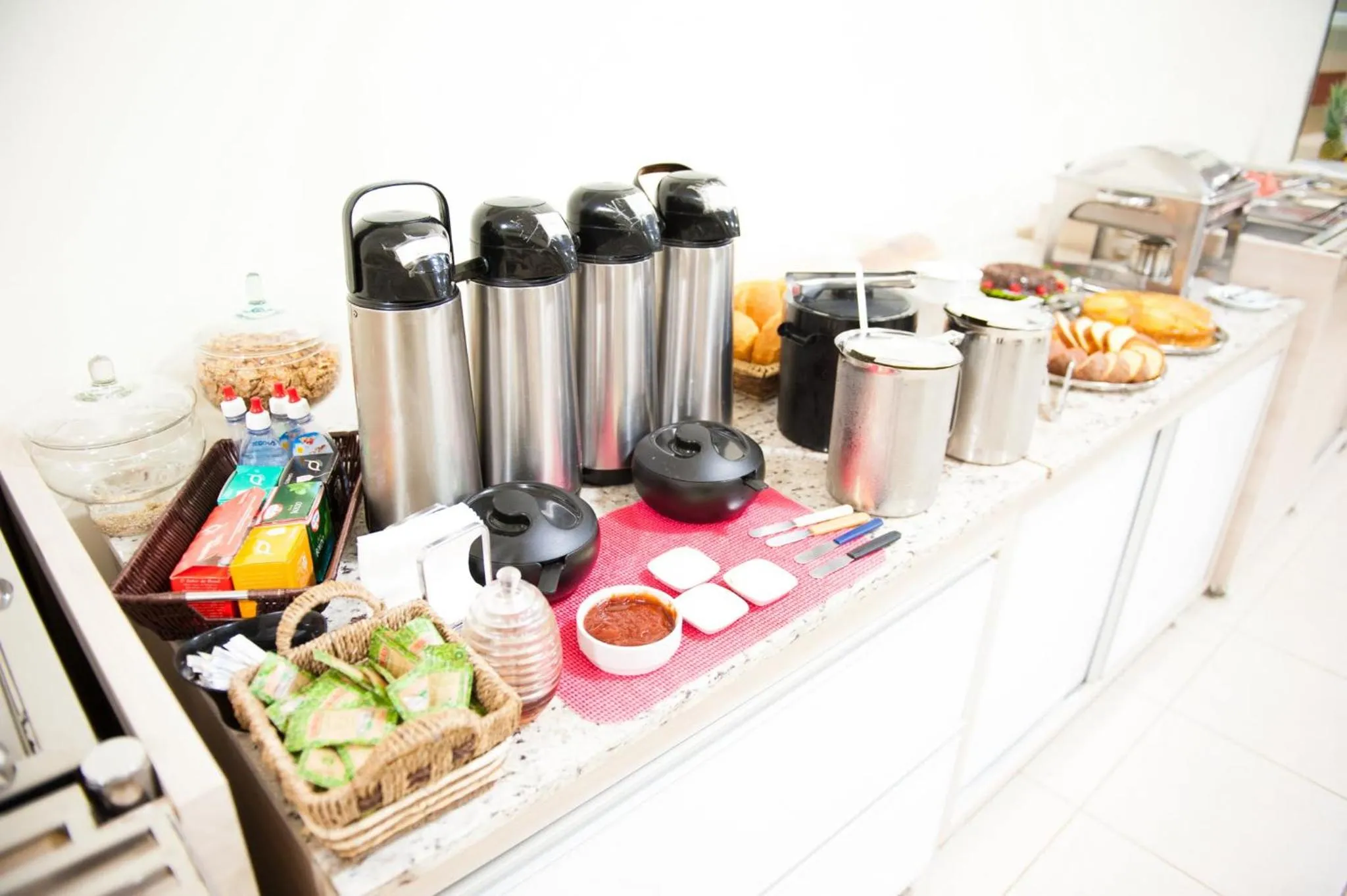 Continental breakfast in Italian Palace Hotel