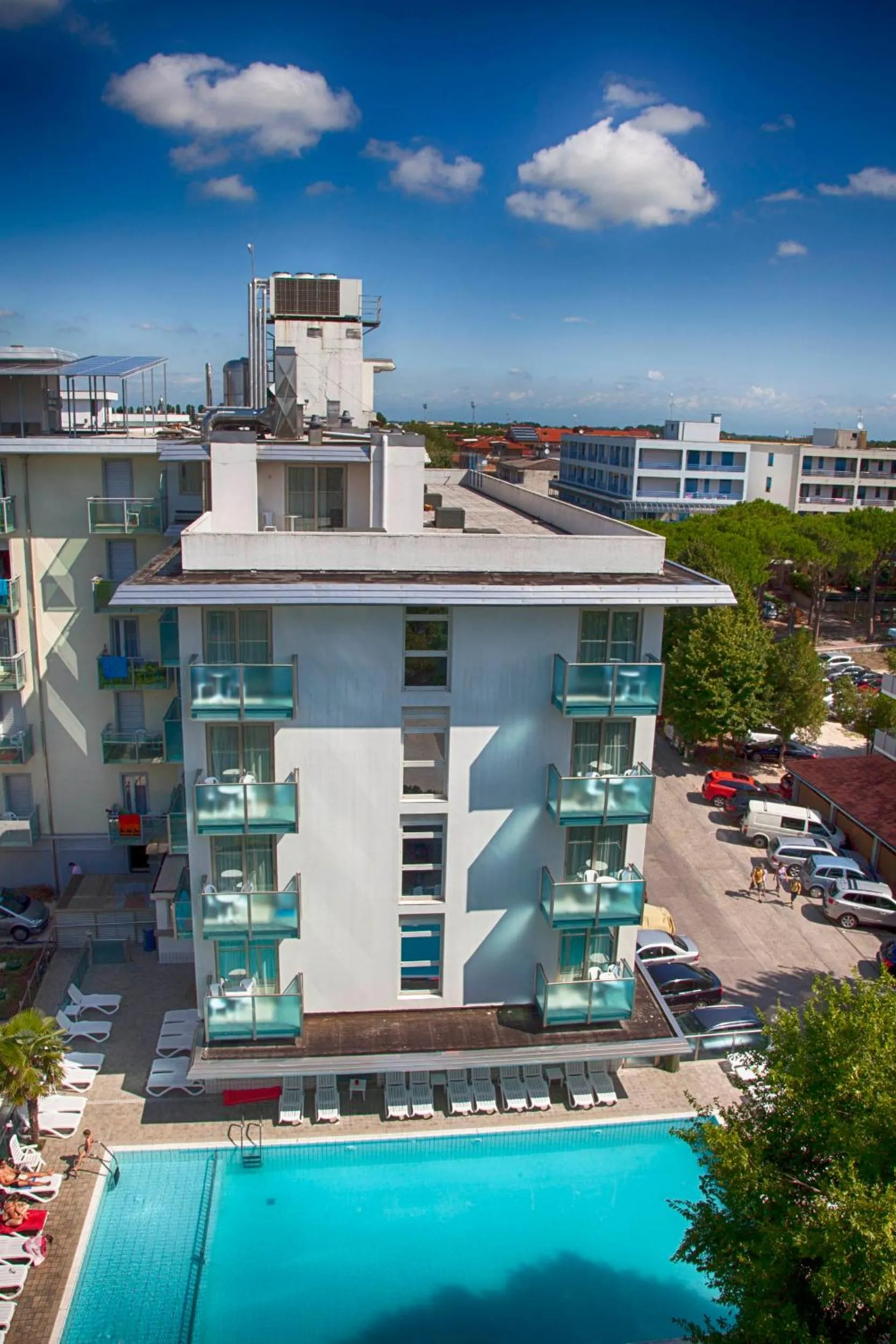 Property building in Hotel Katja