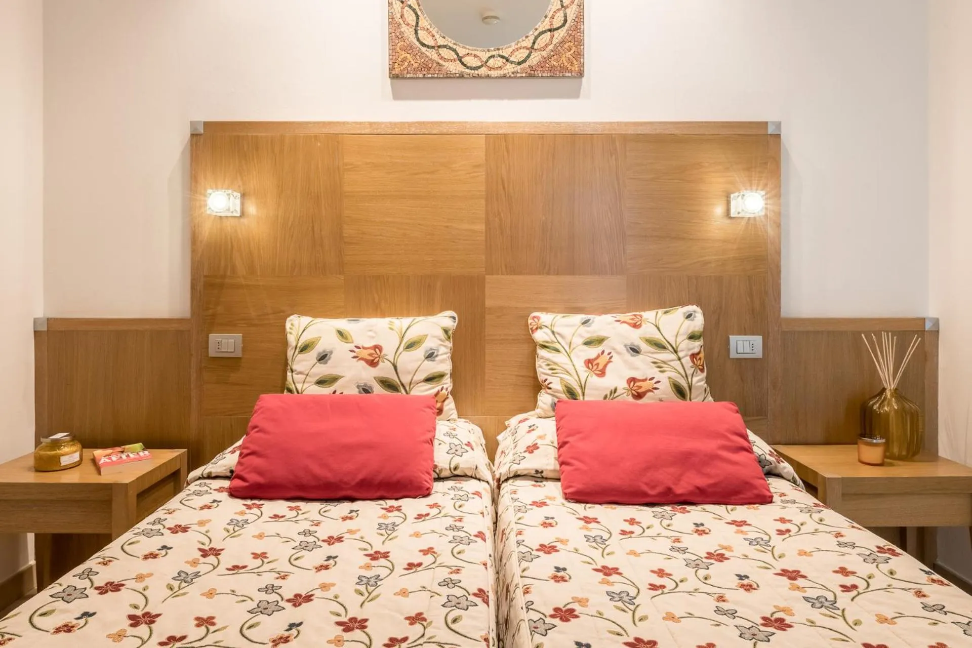 City view, Bed in Hotel Katja