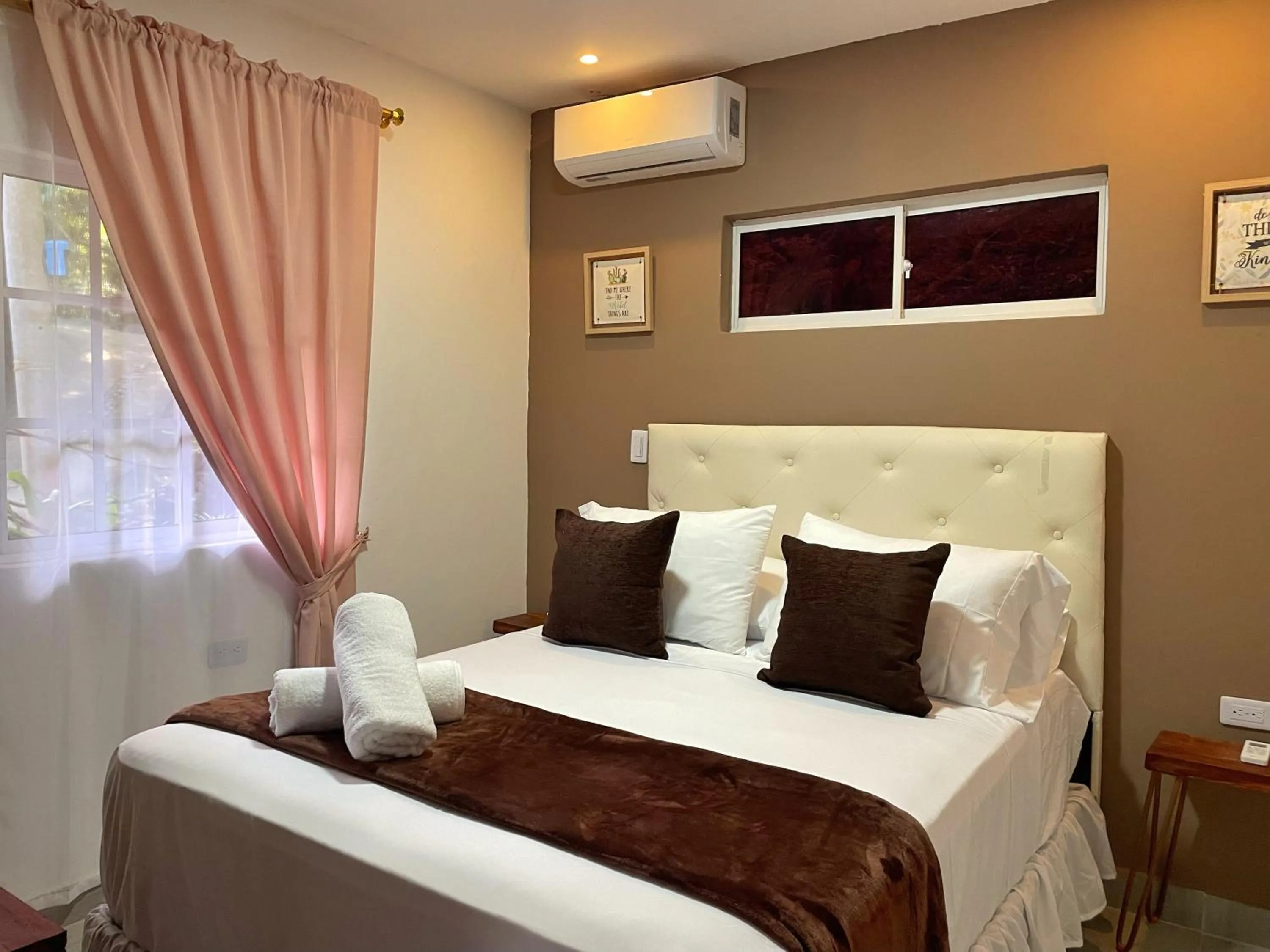 Bed in Hotel La Casablanca Tayrona