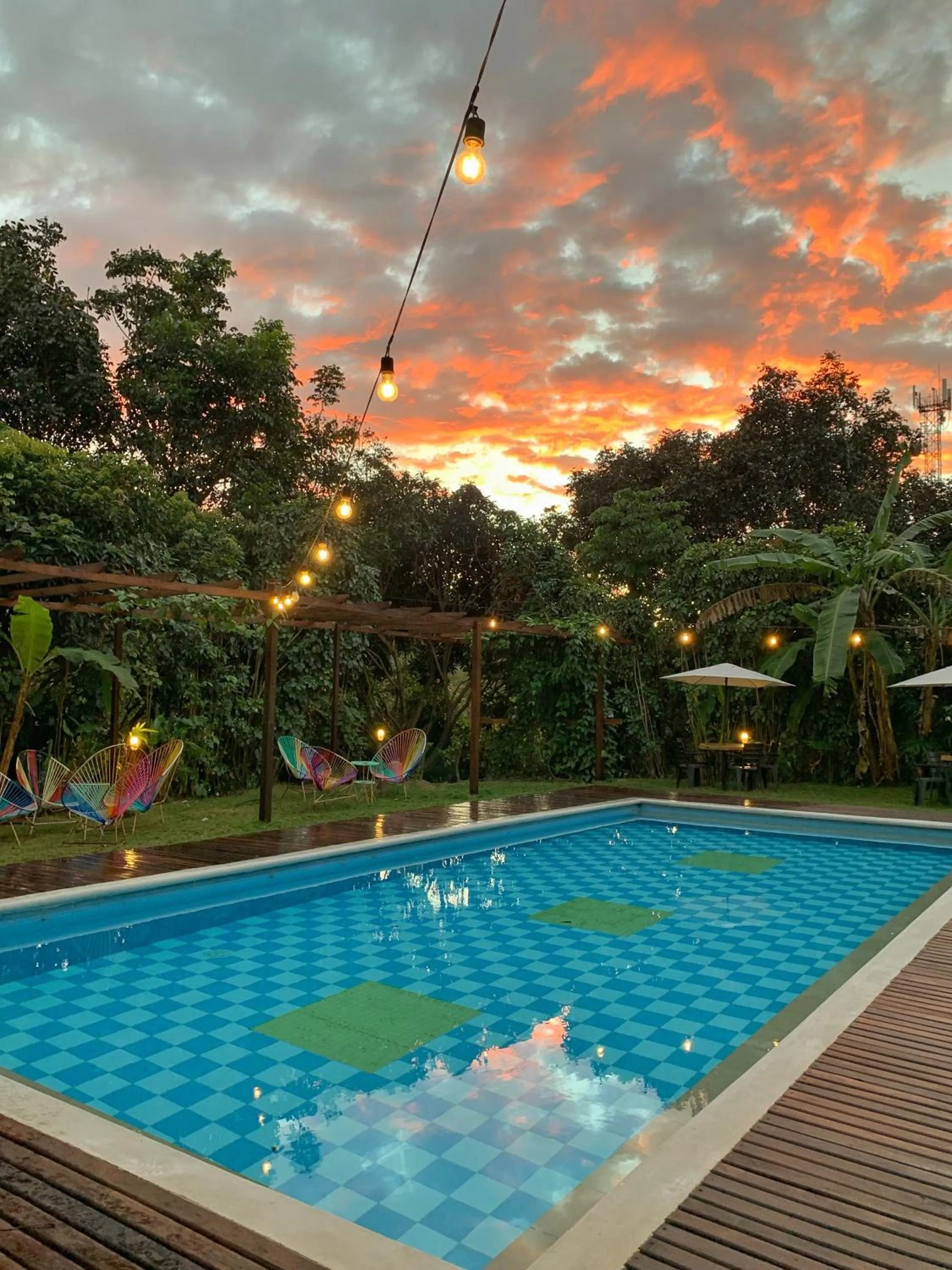 Swimming pool in Hotel La Casablanca Tayrona