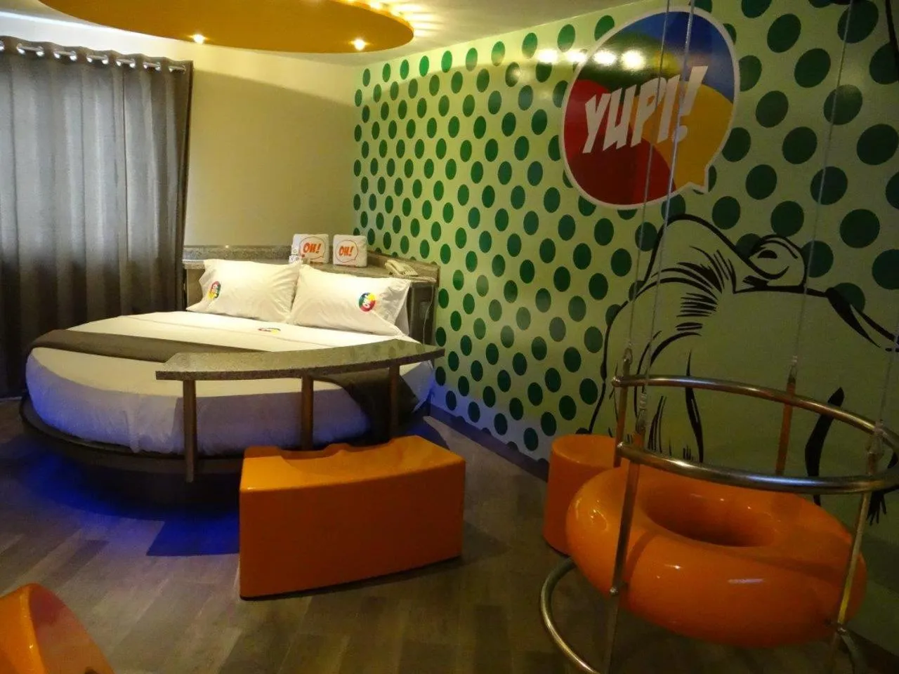 Bed in Oh! Oriente Hotel