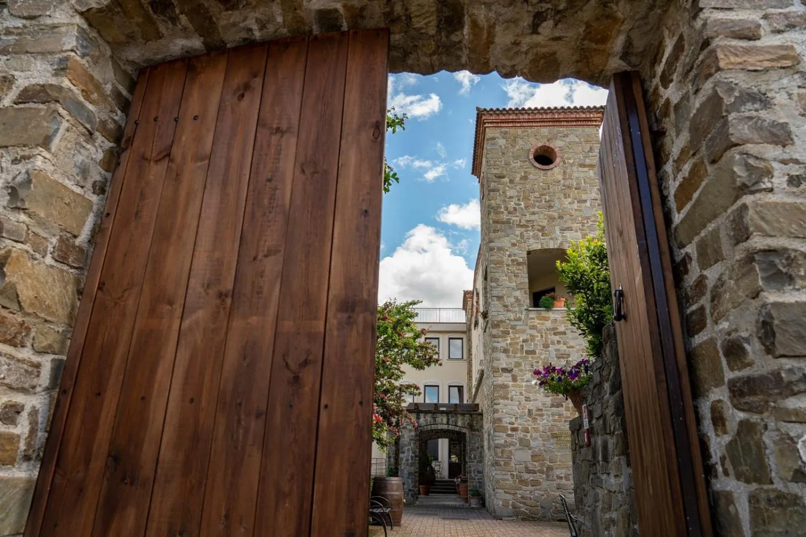 Patio in Hotel Villa Venus Resort & SPA