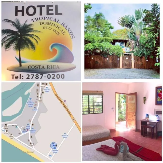 Property logo or sign in Hotel Tropical Sands Dominical