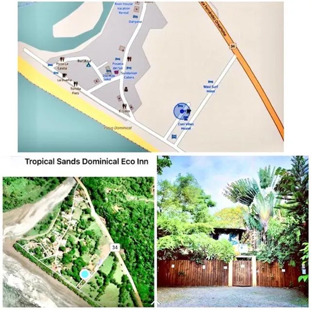 Property building in Hotel Tropical Sands Dominical