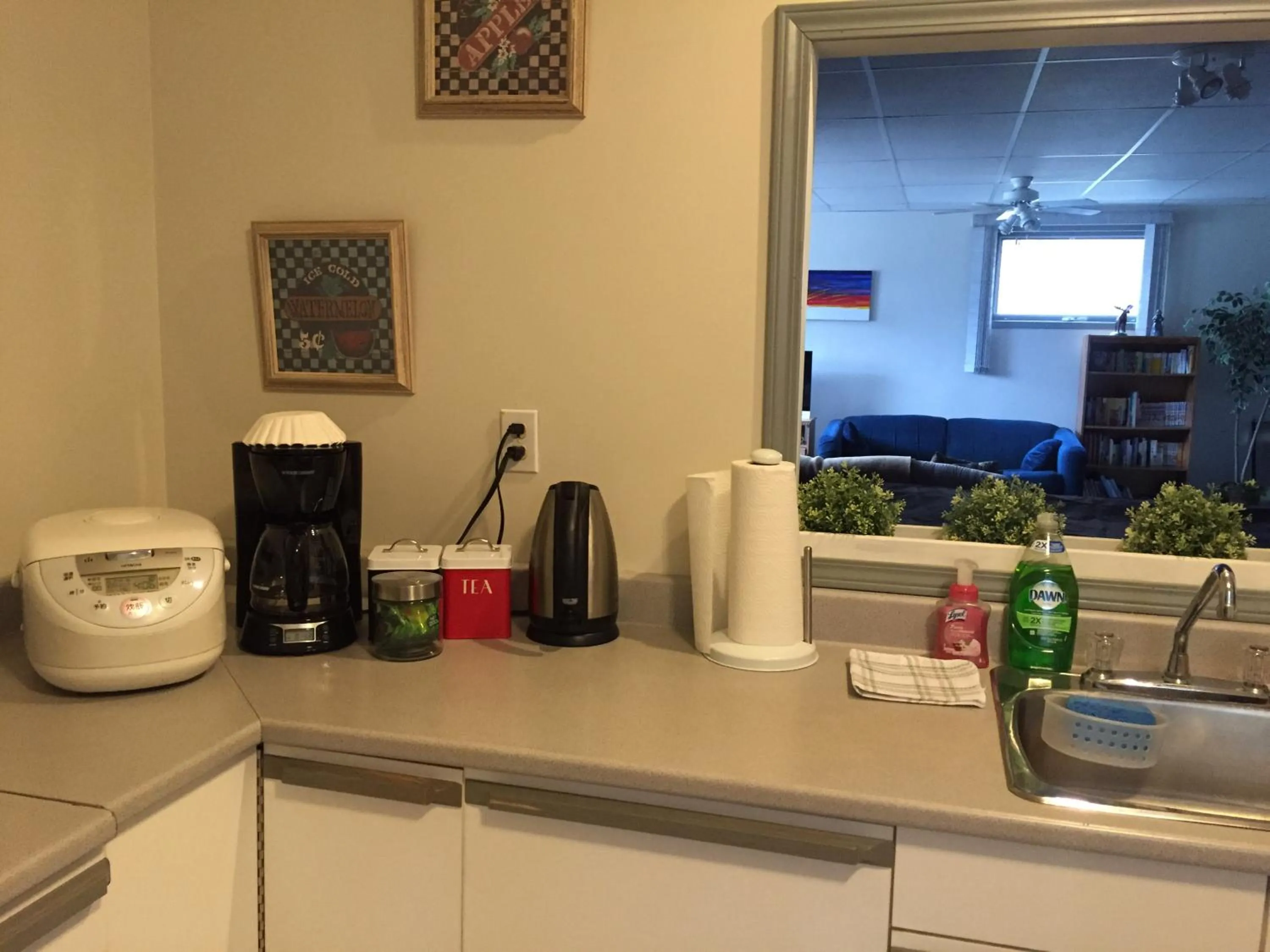 Kitchen or kitchenette in Bed & Breakfast Monarch
