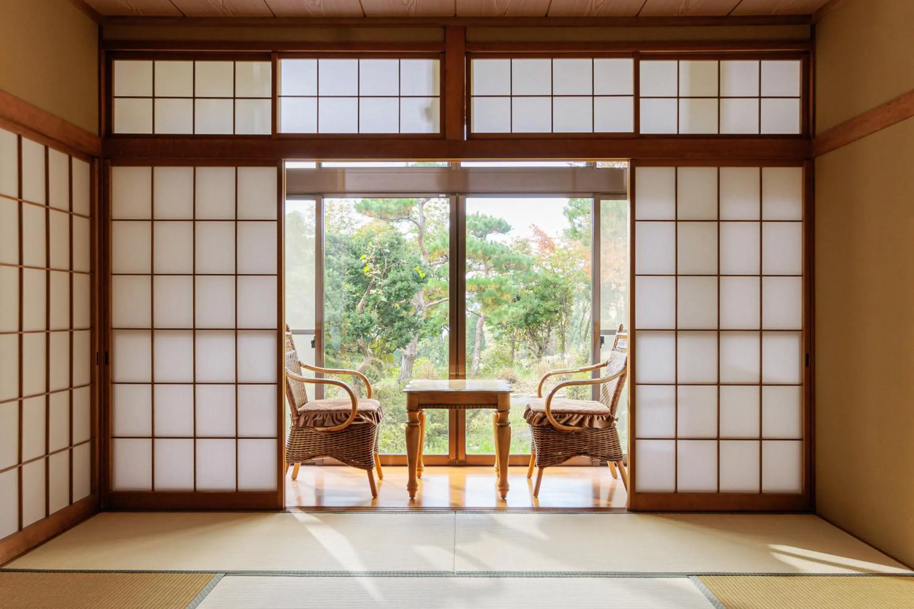 Garden view in Ryokan Warabino Garden view in Ryokan Warabino