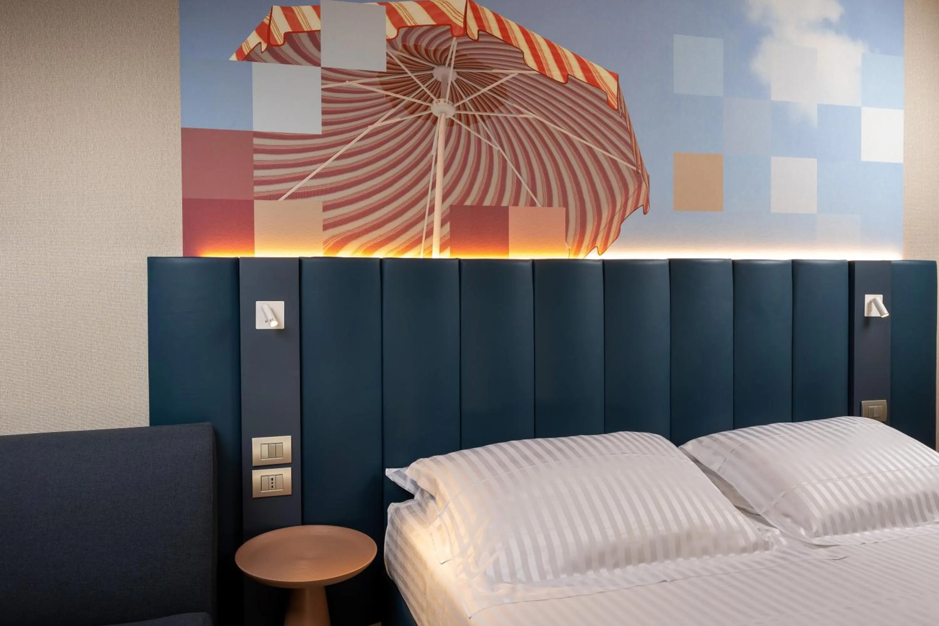 Bed in Mercure Hotel Rimini Artis