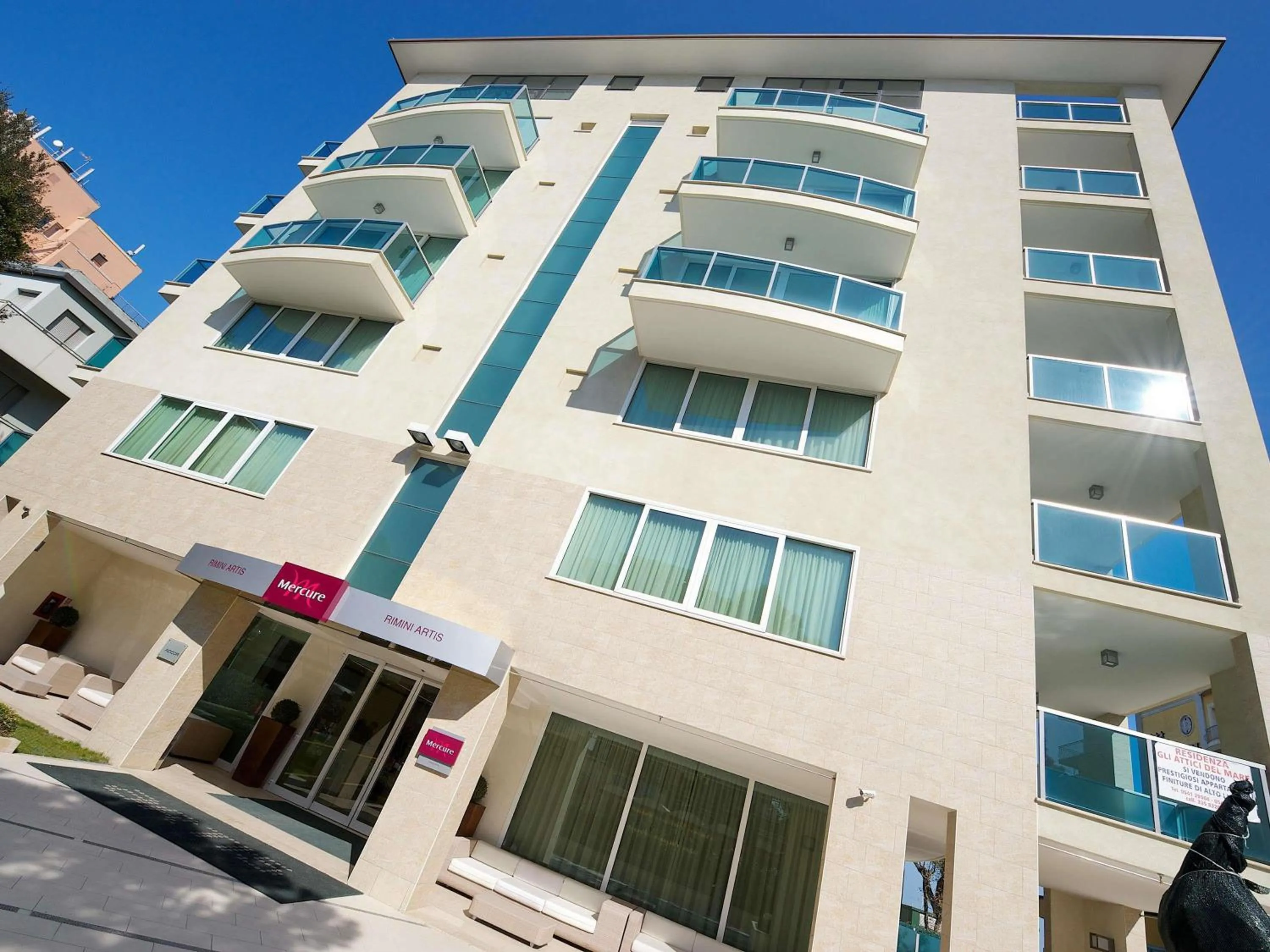 Property building in Mercure Hotel Rimini Artis