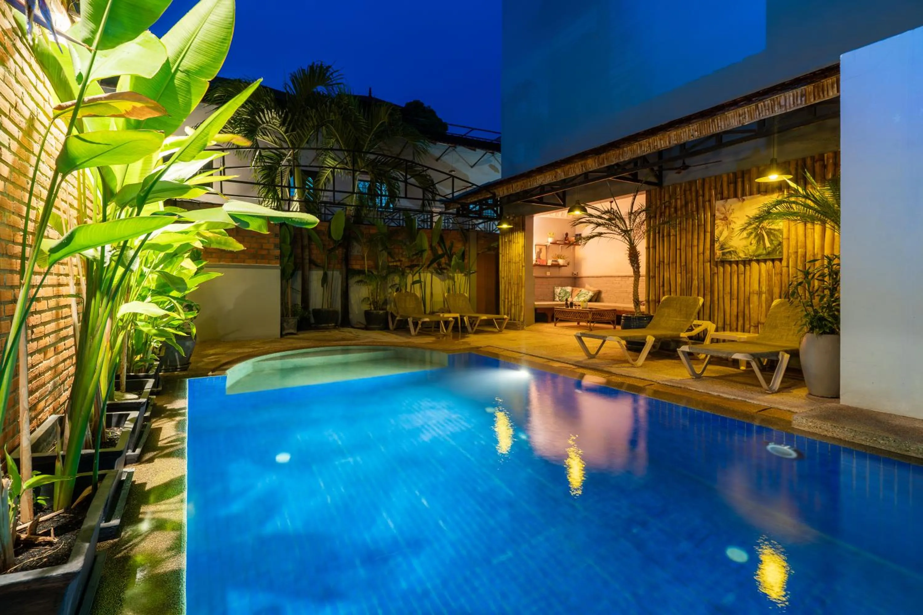 Swimming pool in Villa D Riverside Boutique Hotel