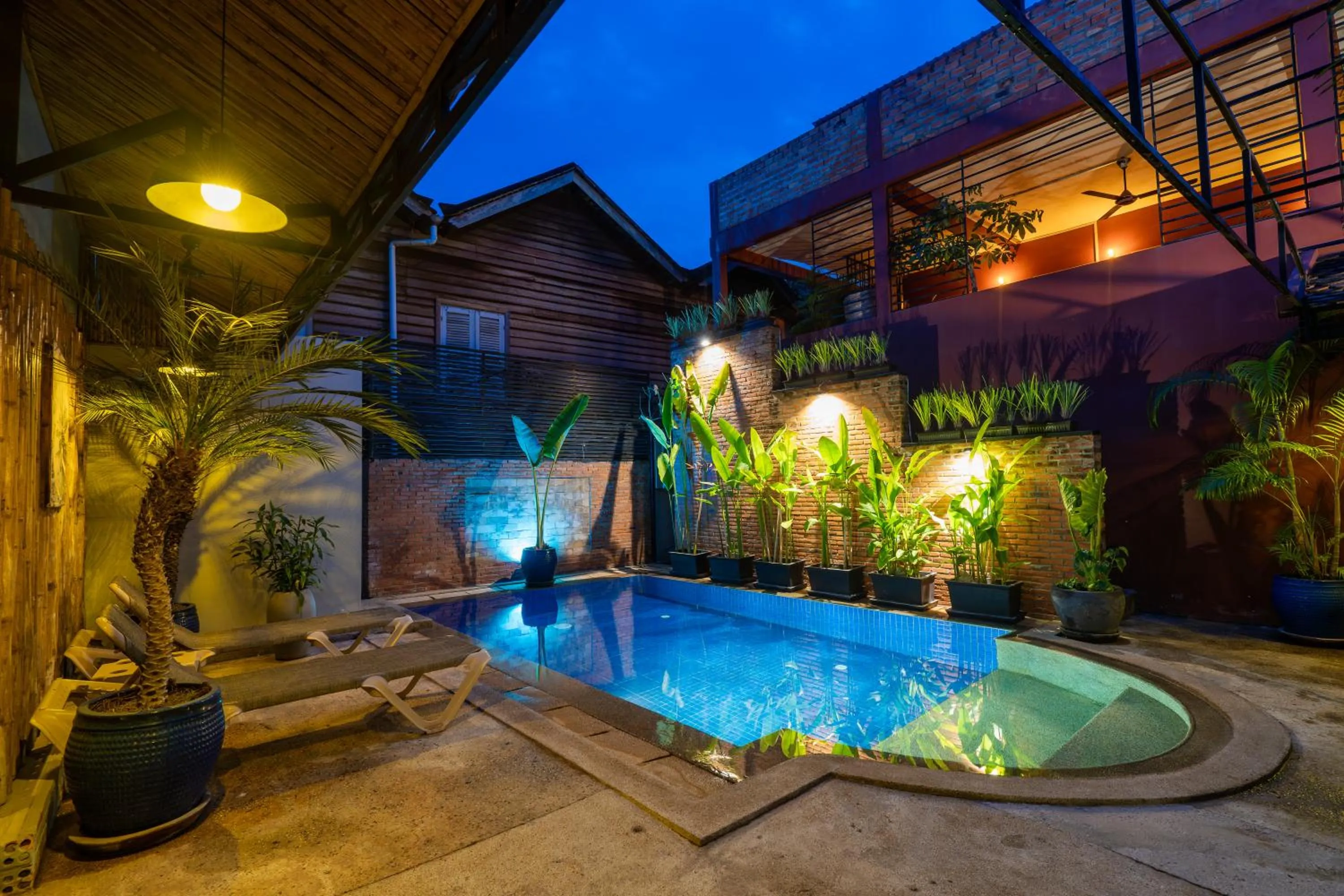 Swimming pool in Villa D Riverside Boutique Hotel