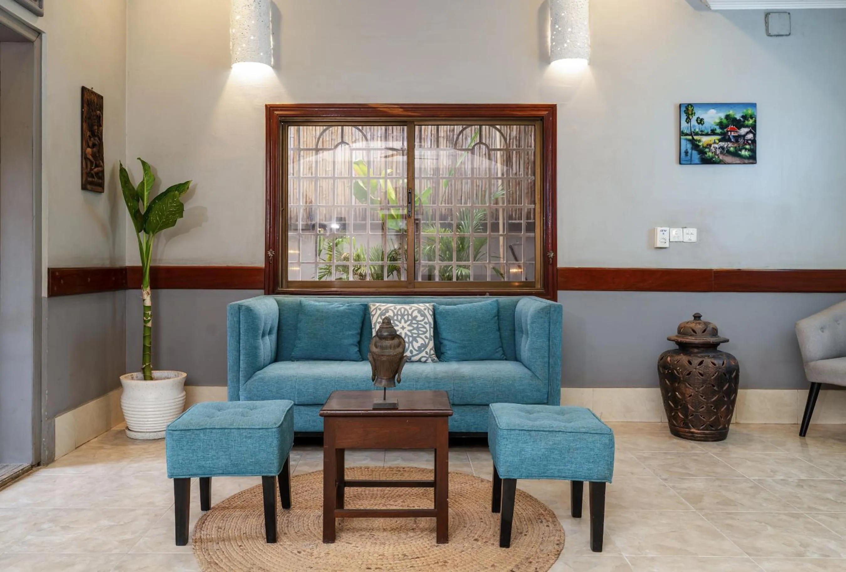 Lobby or reception in Villa D Riverside Boutique Hotel