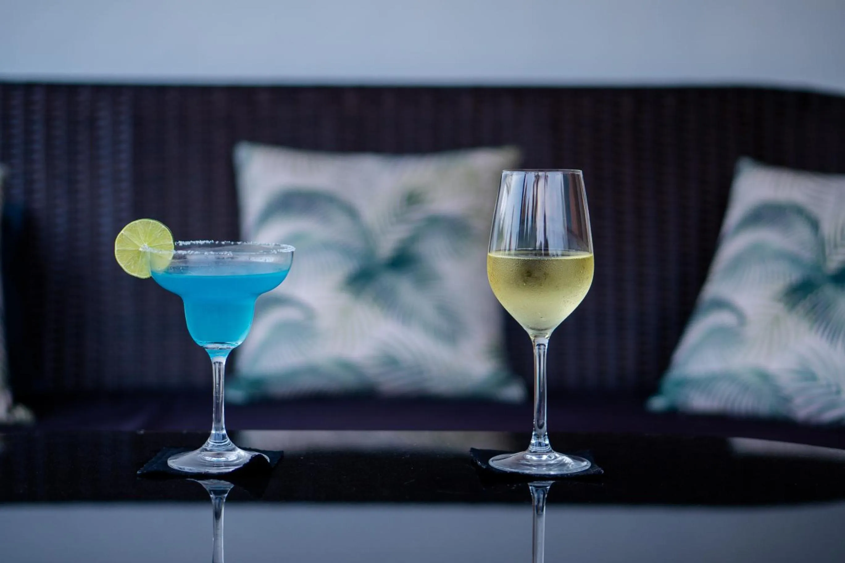 Alcoholic drinks in Villa D Riverside Boutique Hotel