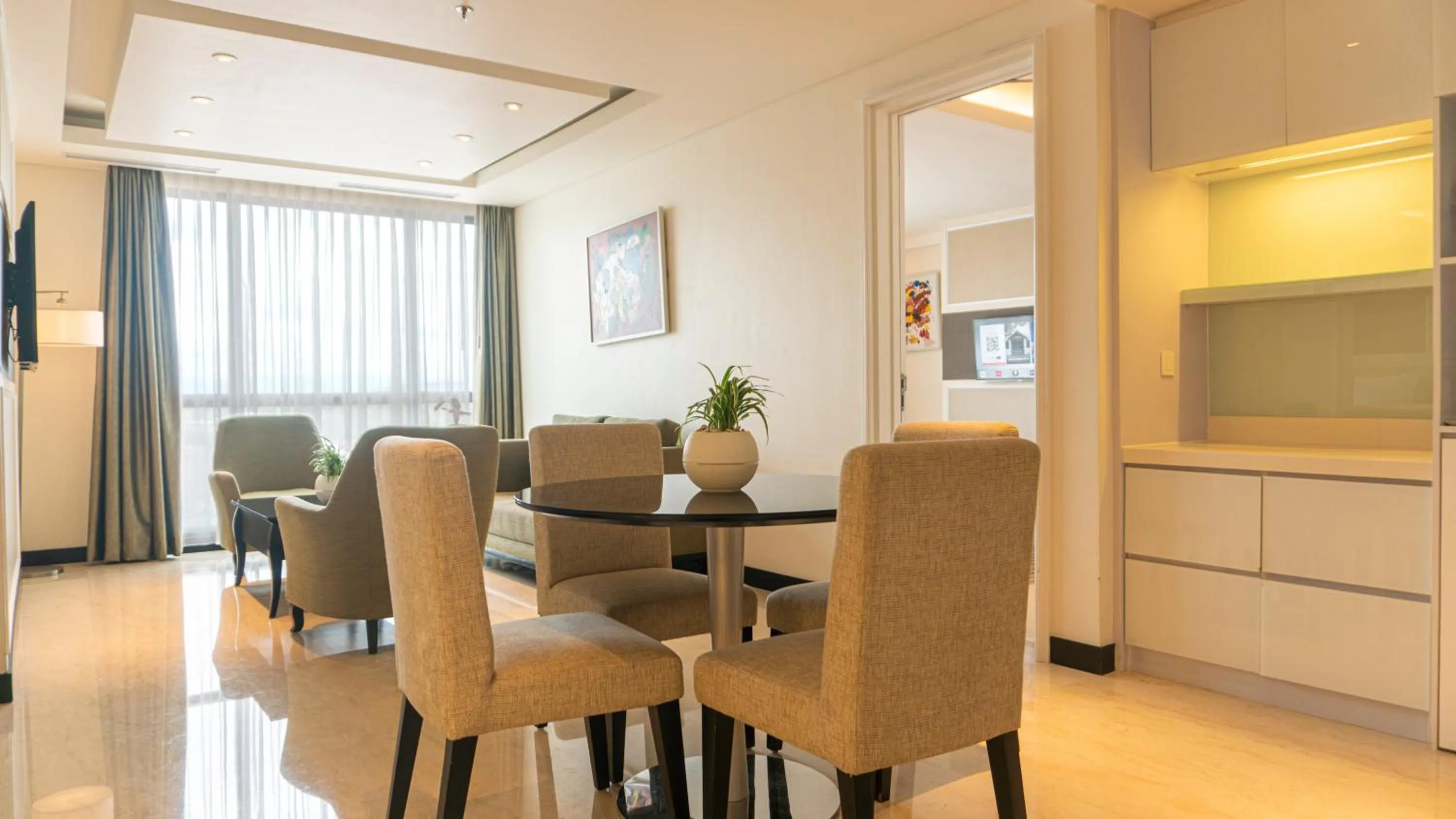 Living room in Swiss-Belboutique Yogyakarta