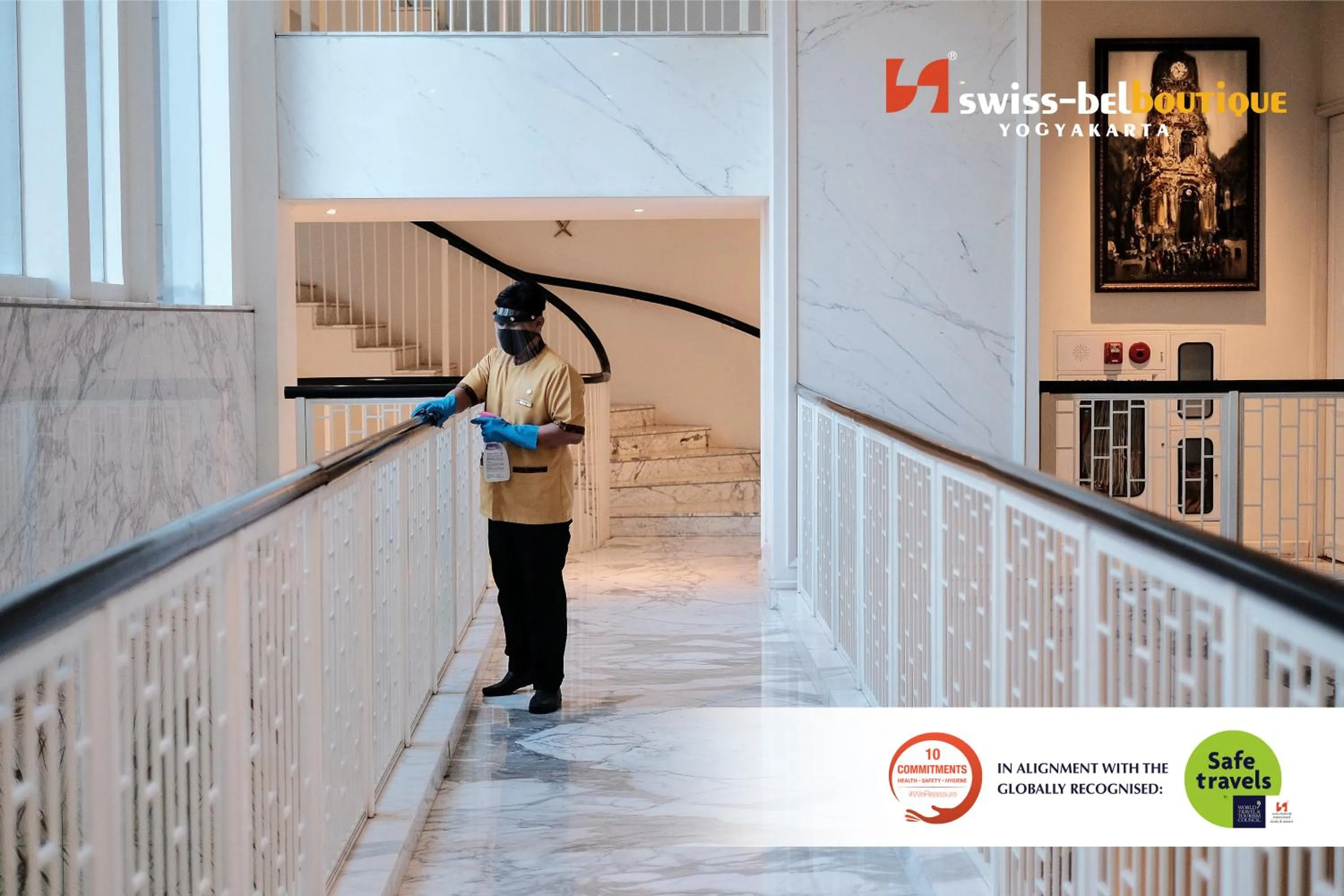 Staff in Swiss-Belboutique Yogyakarta