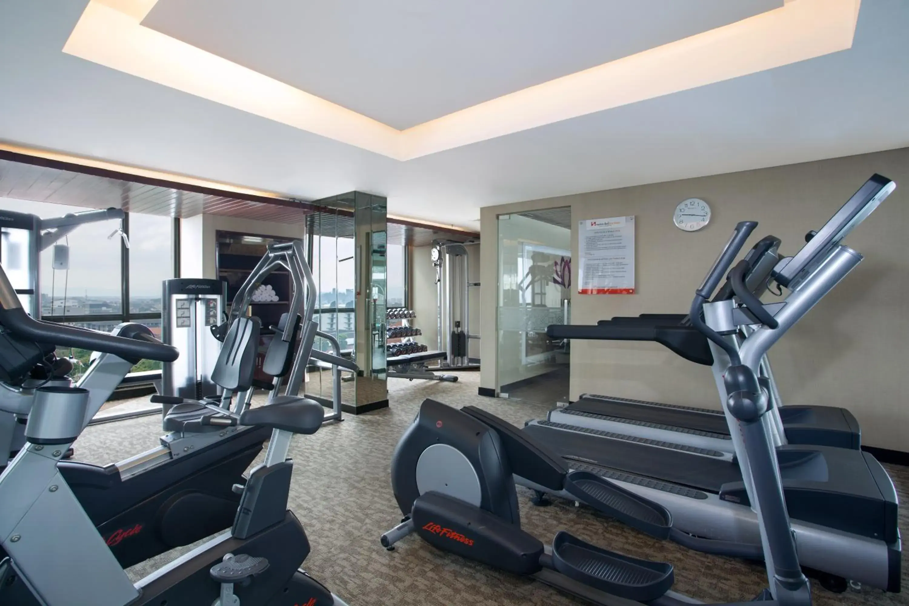 Fitness centre/facilities in Swiss-Belboutique Yogyakarta Fitness centre/facilities in Swiss-Belboutique Yogyakarta