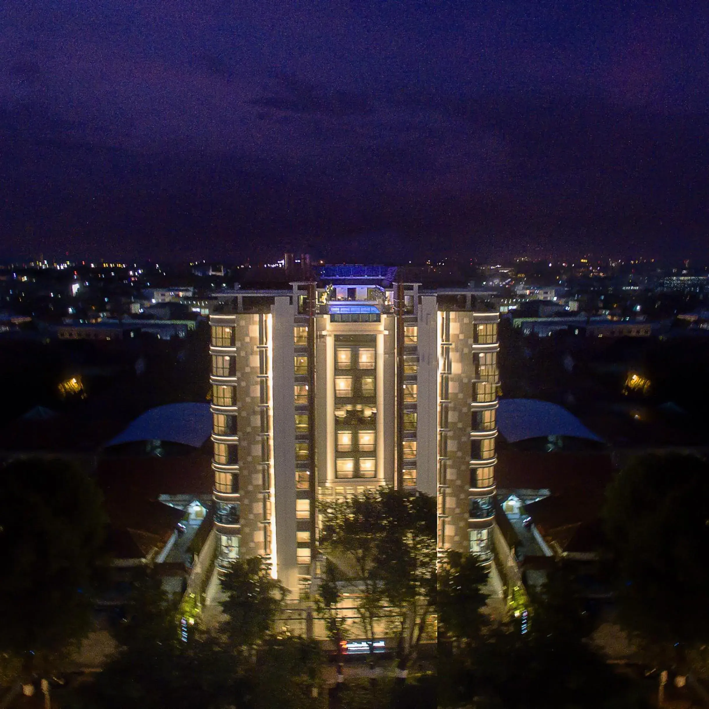 Bird's eye view in Swiss-Belboutique Yogyakarta Bird's eye view in Swiss-Belboutique Yogyakarta