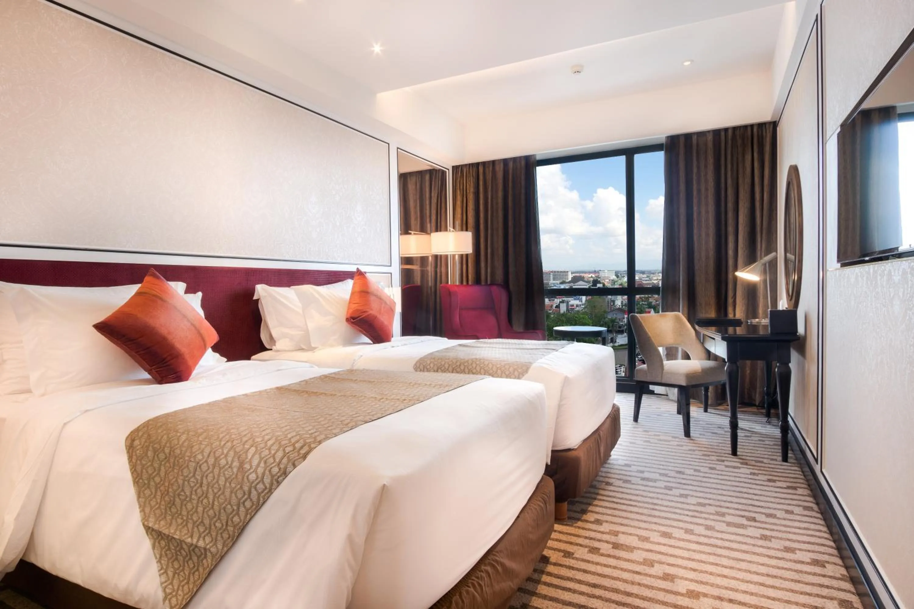 Bedroom, Bed in Swiss-Belboutique Yogyakarta