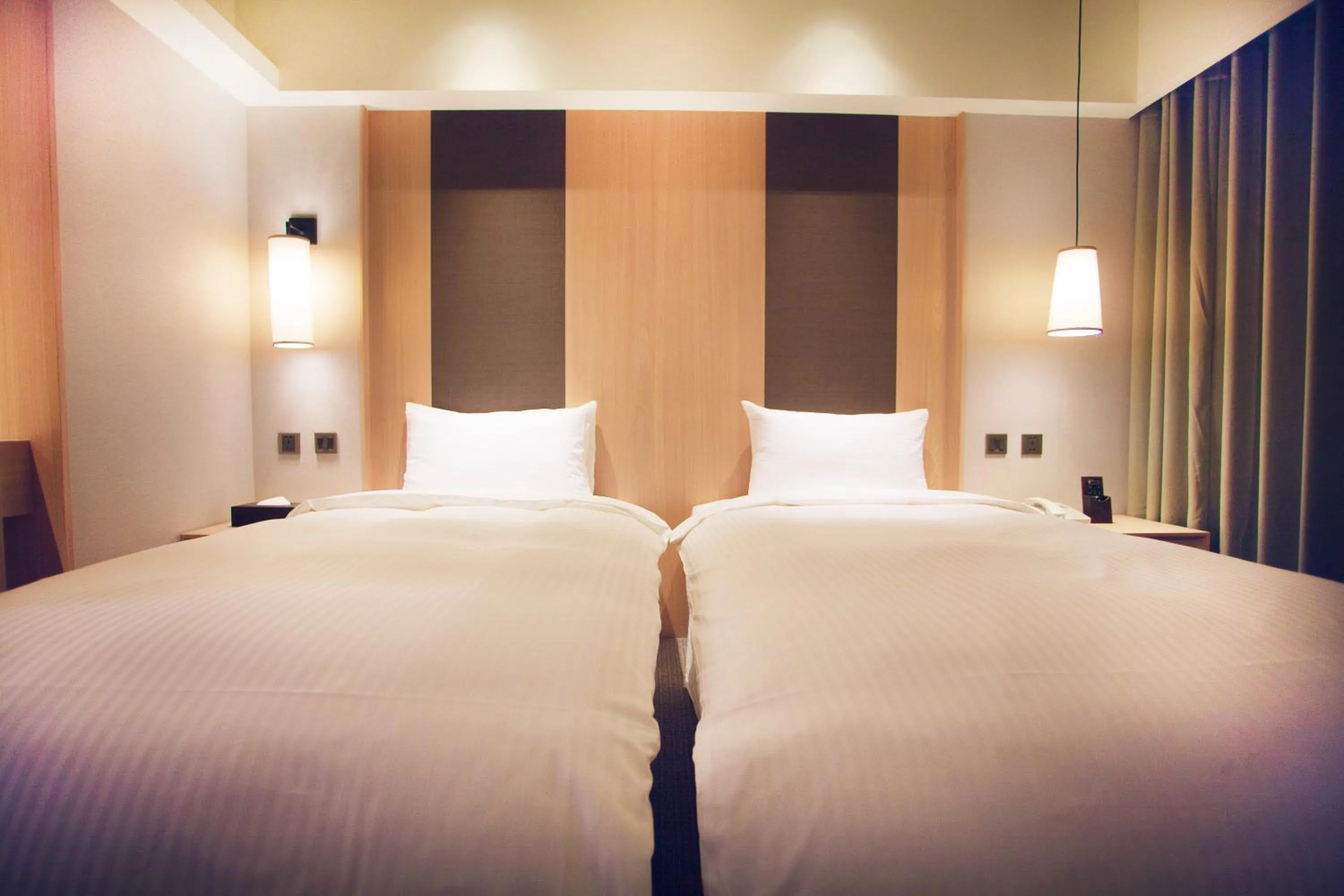 Bed in Inn by the Village