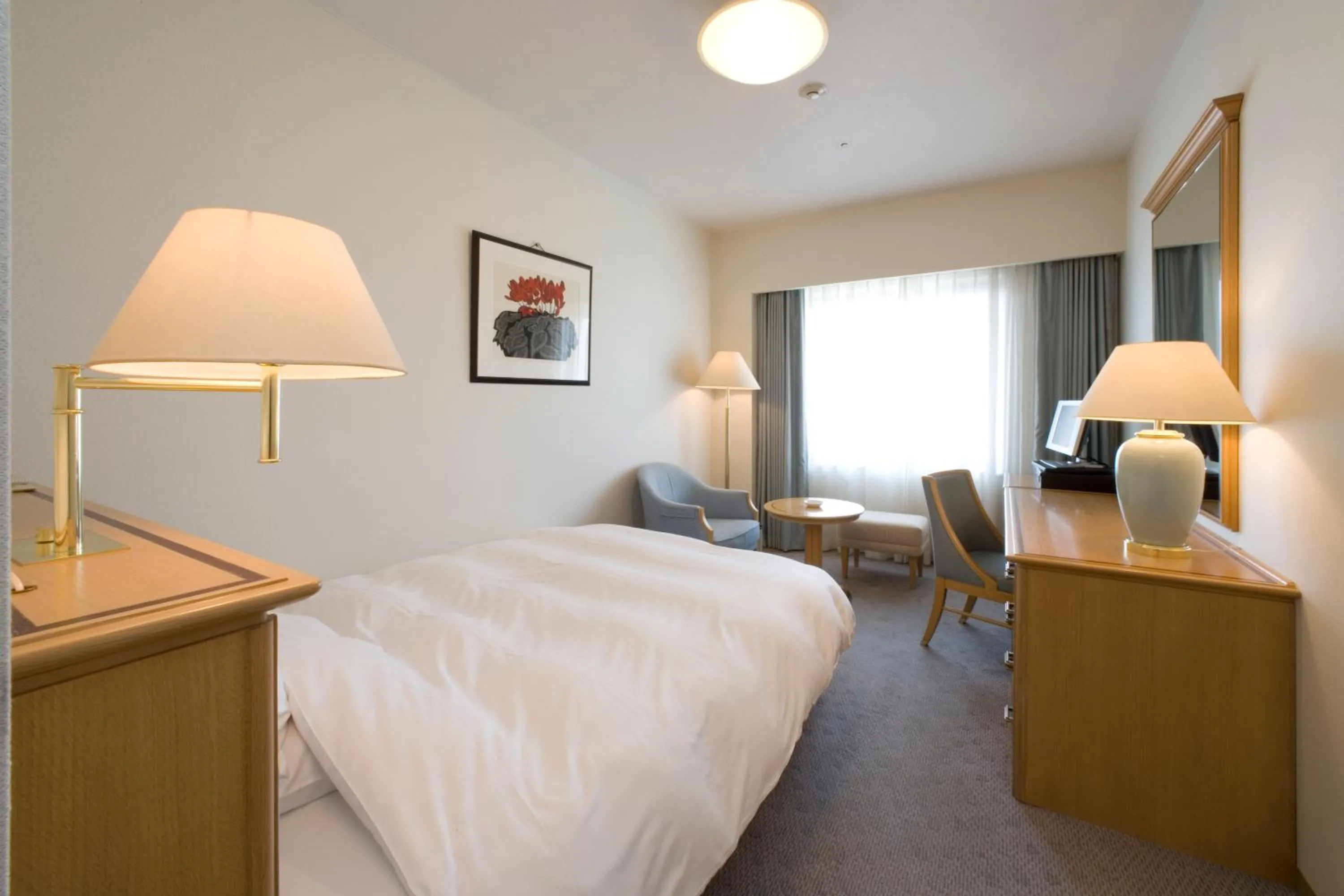 Bed in Hotel Hamatsu