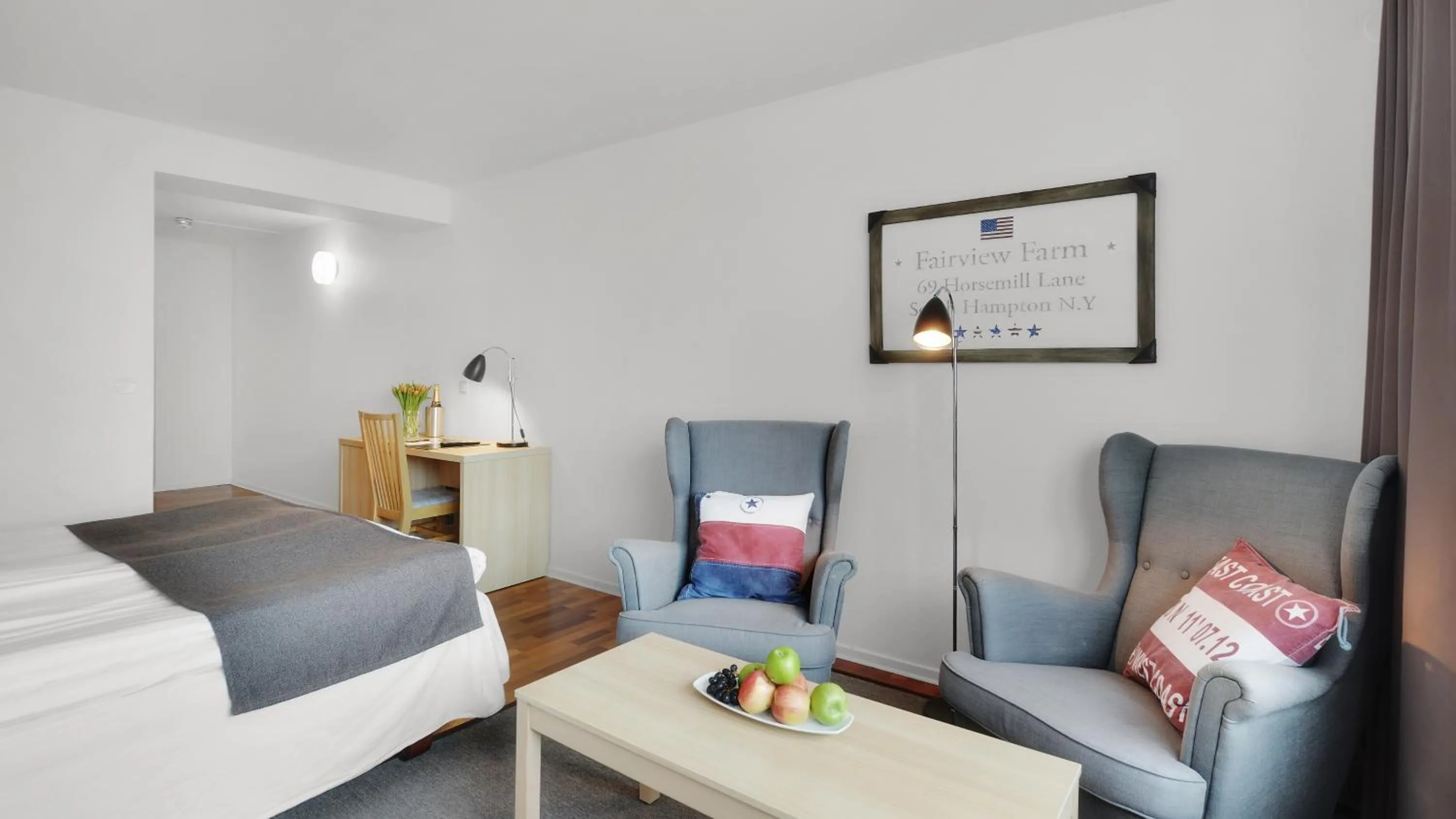 Living room in Strand Hotell Borgholm