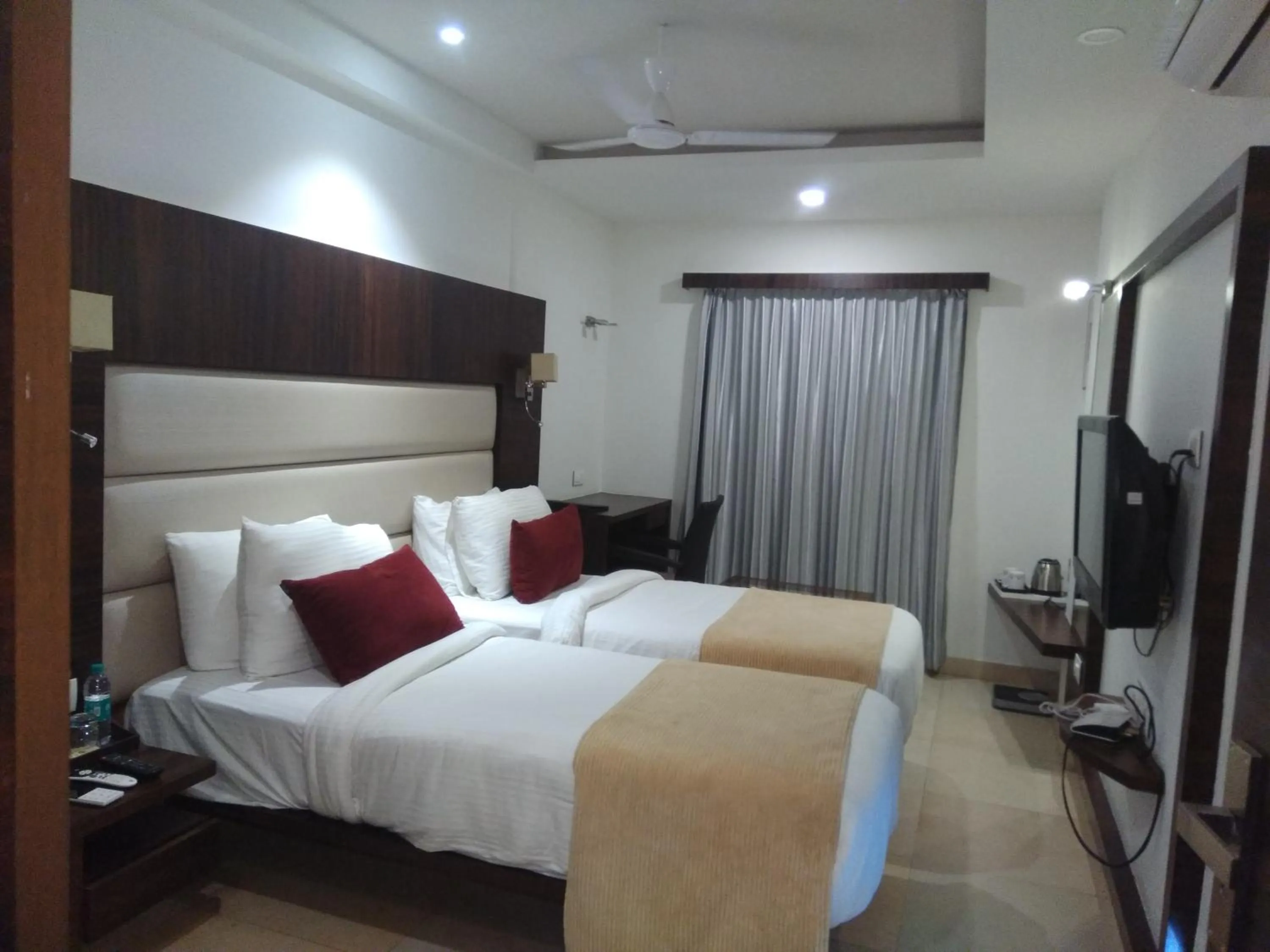 Bedroom, Bed in Lords Eco Inn Bengaluru Jayanagar